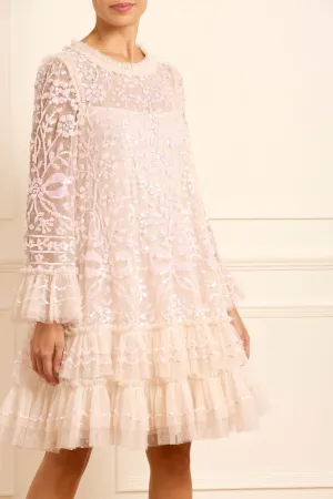 Comfortable fit Celia Long Sleeve Mini Dress