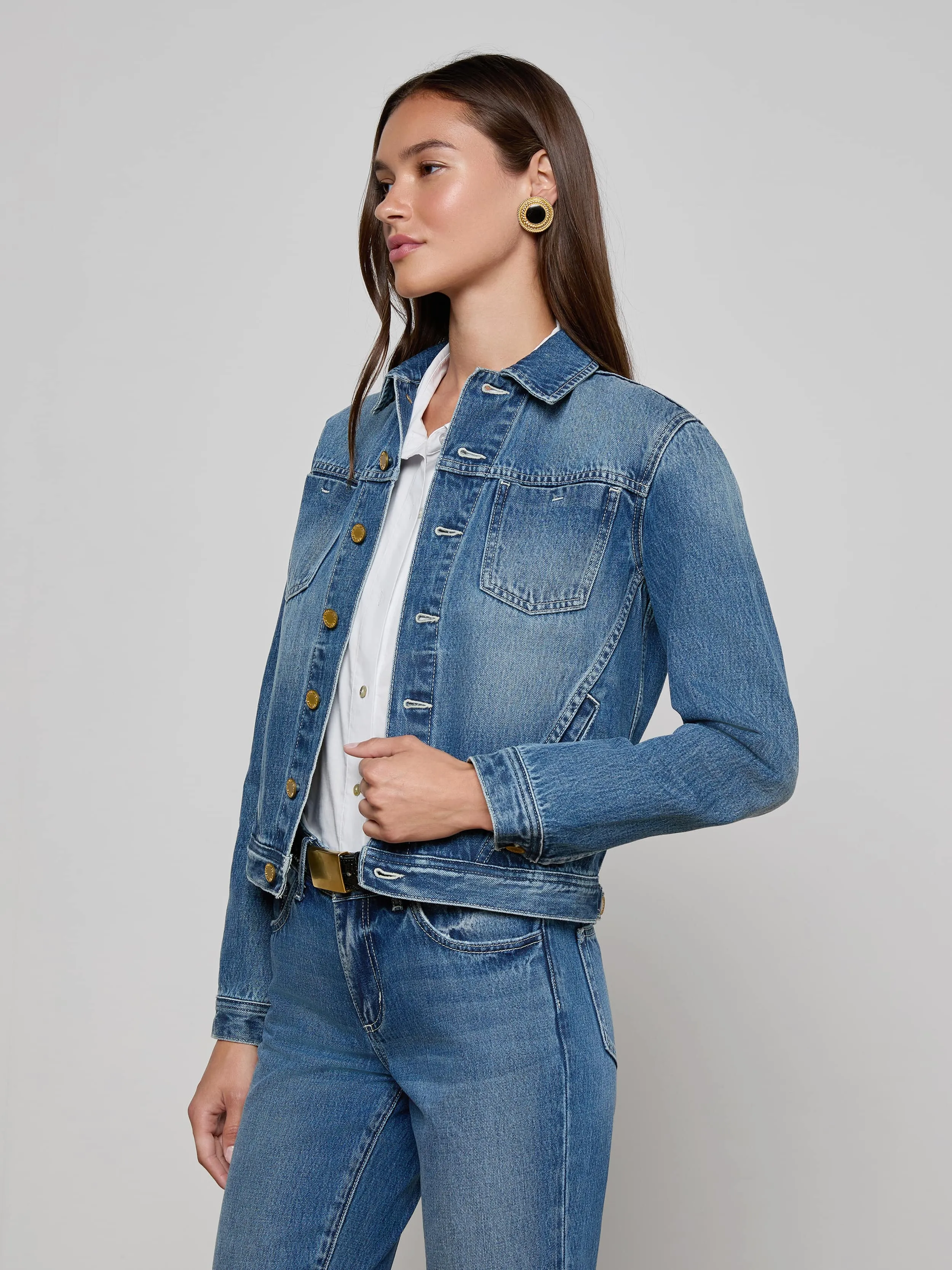Celine Jean Jacket Flawless Design Basic Outfit