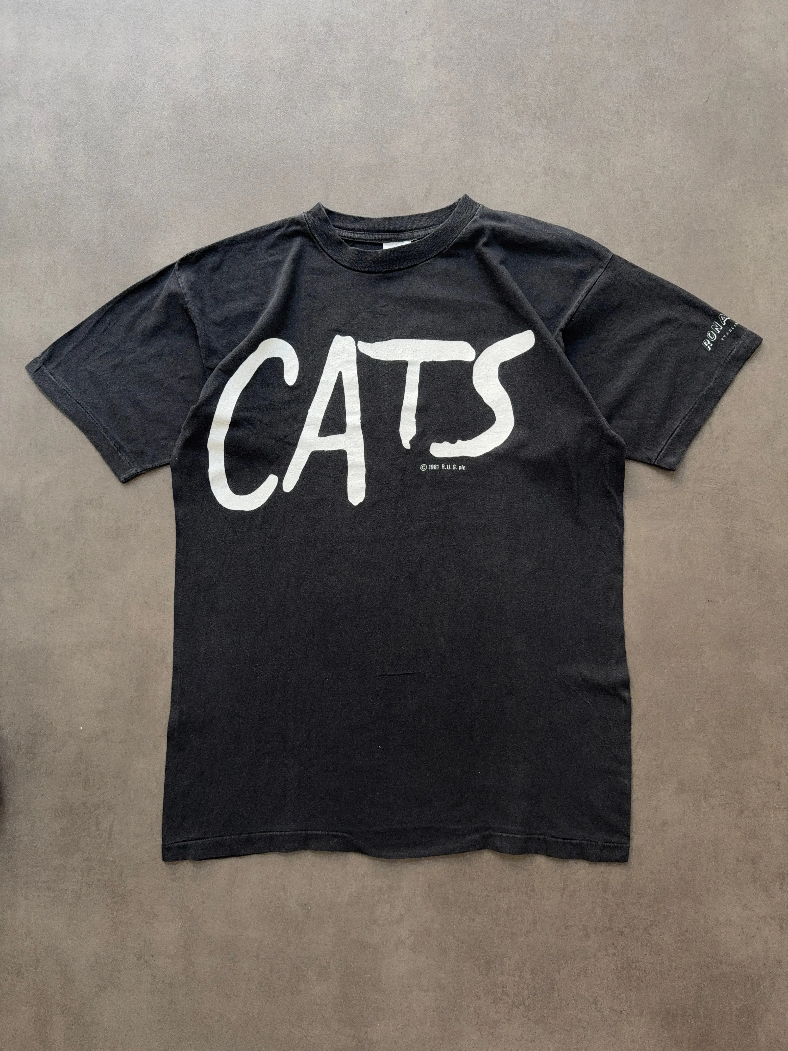 1980s Cats tee (M) Fit Comfort Comfortable Wear