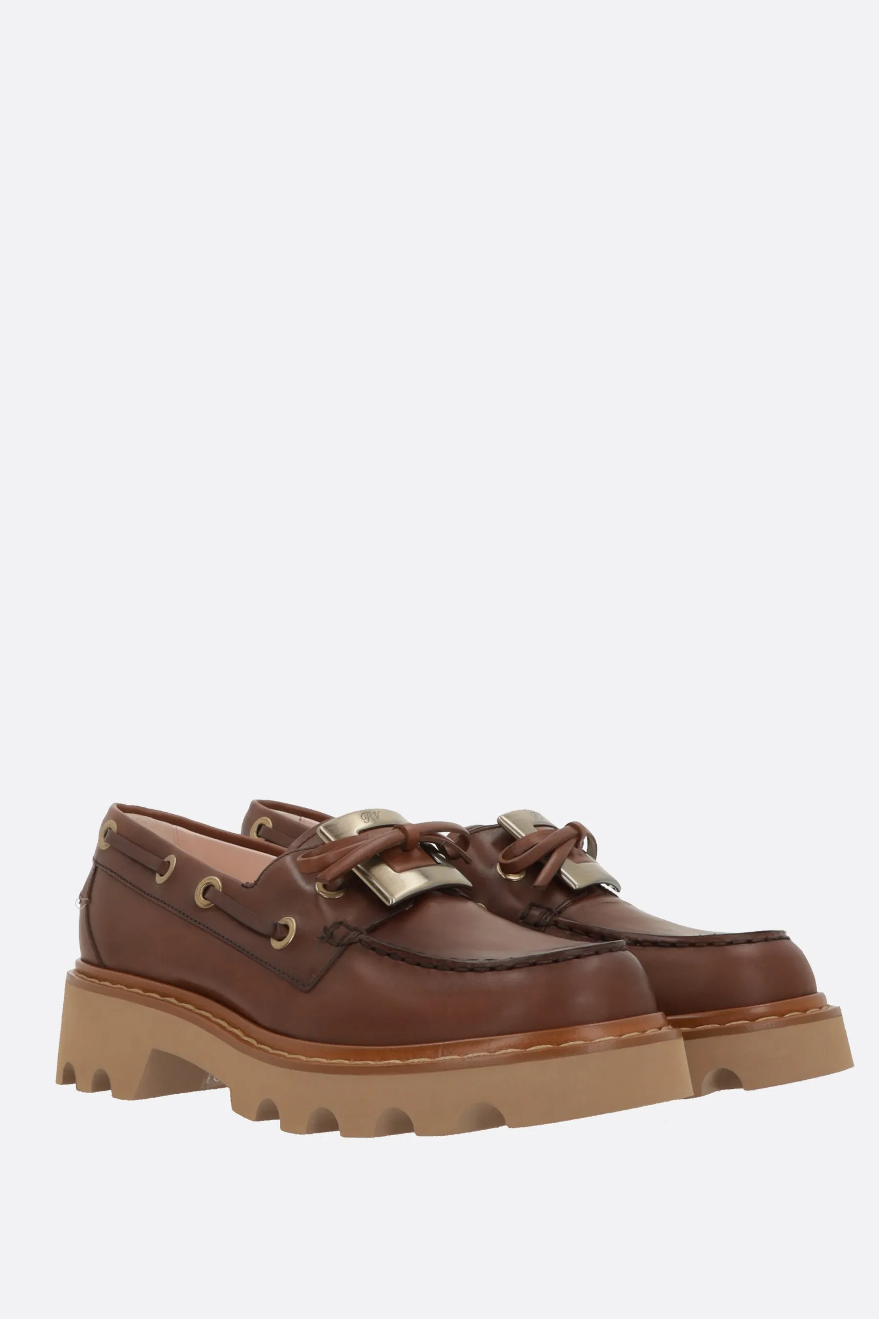 Skip Step Viv Rangers Truck loafer in leather