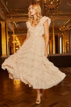 Mid Fit Lola Backless Ballerina Dress