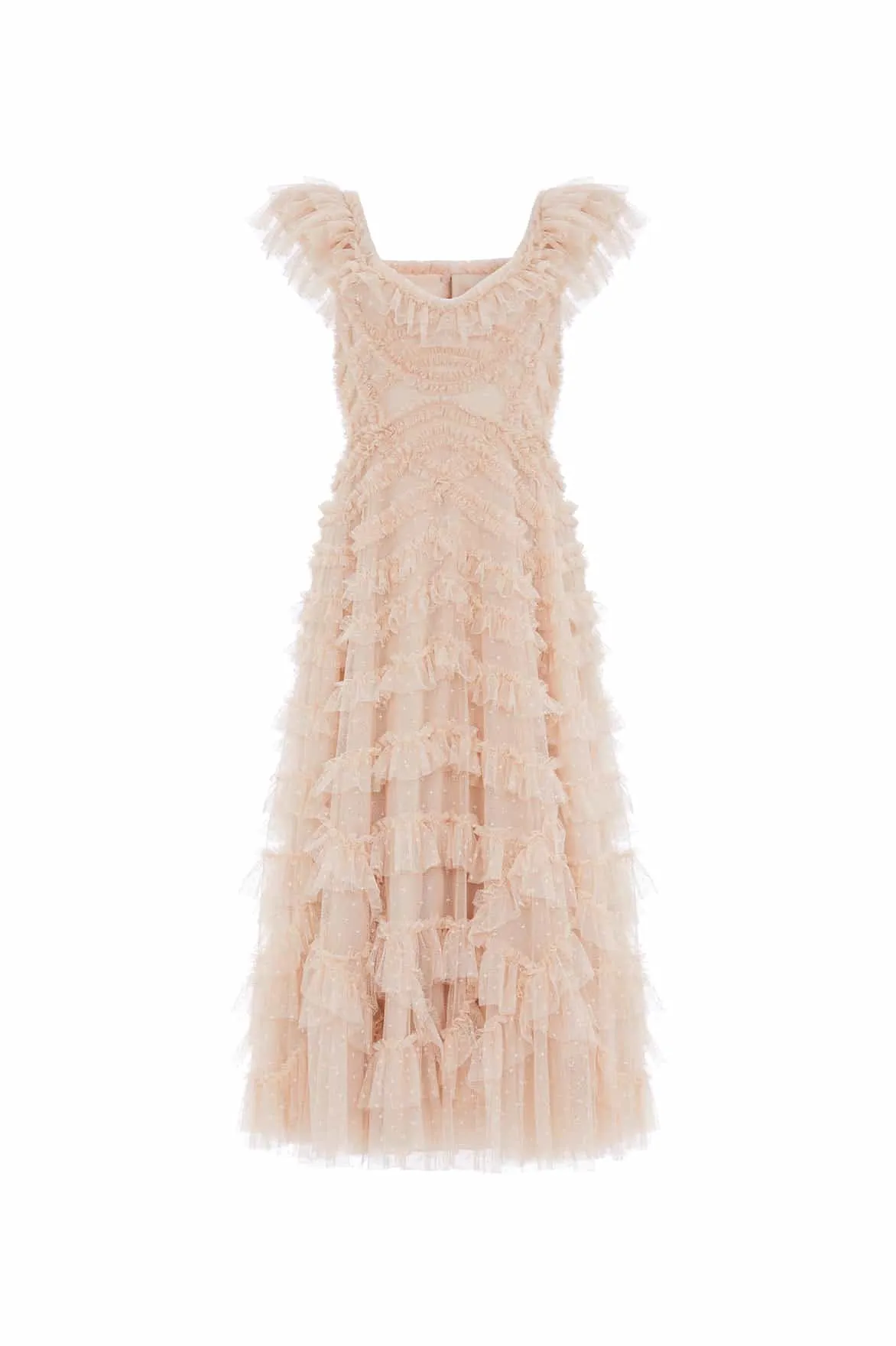 Lola Backless Ballerina Dress Clean Fit Neutral Base