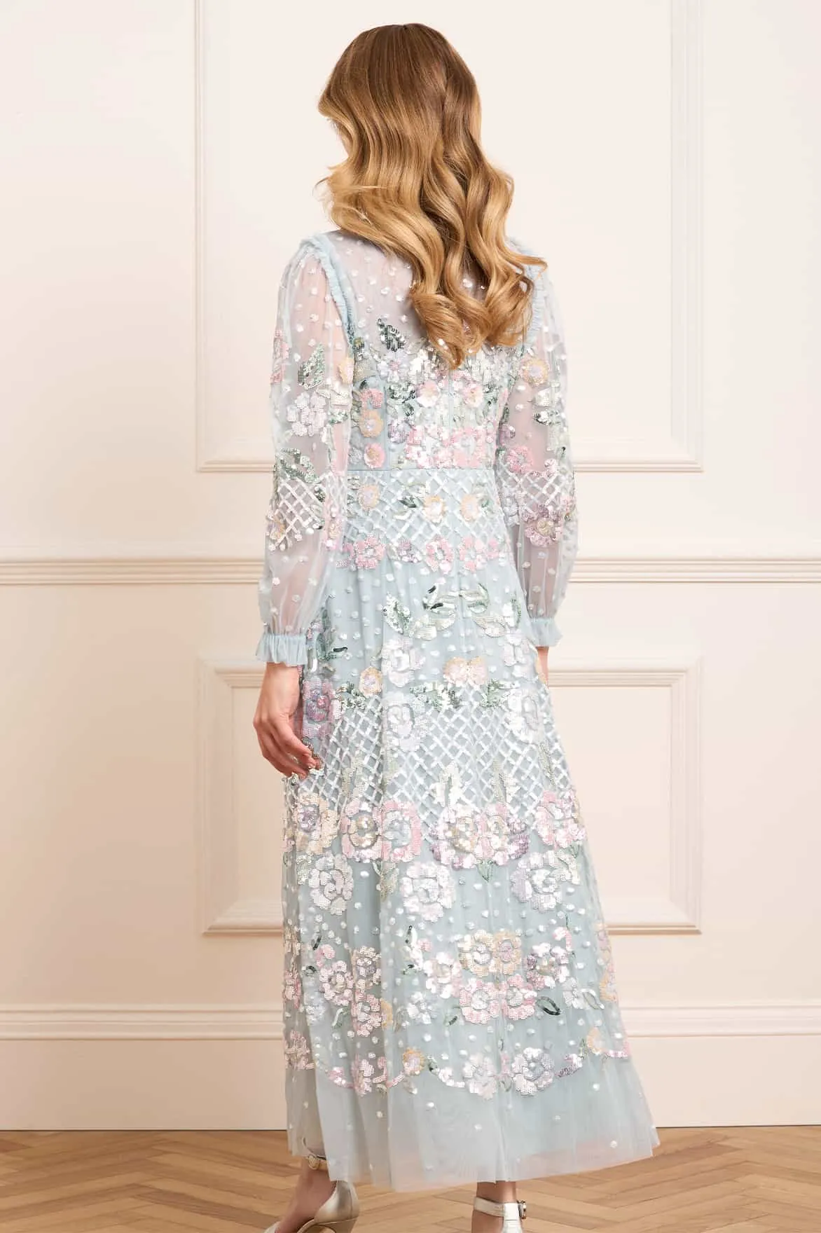 Rosalie Ankle Gown Sleek Layer