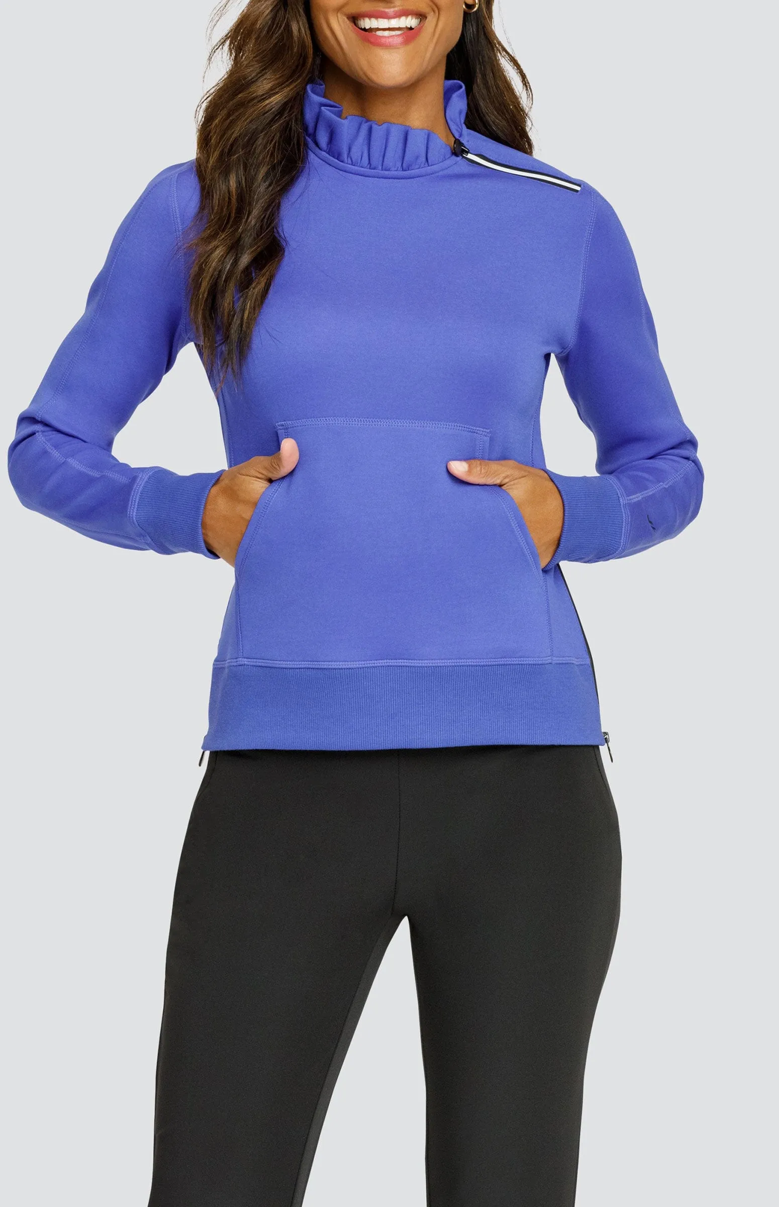 City Smart Look Condoleezza Deep Ocean Pullover