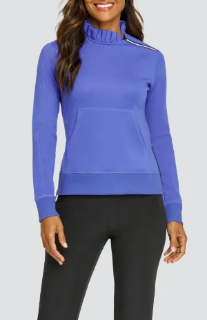 Condoleezza Deep Ocean Pullover Essential layering piece