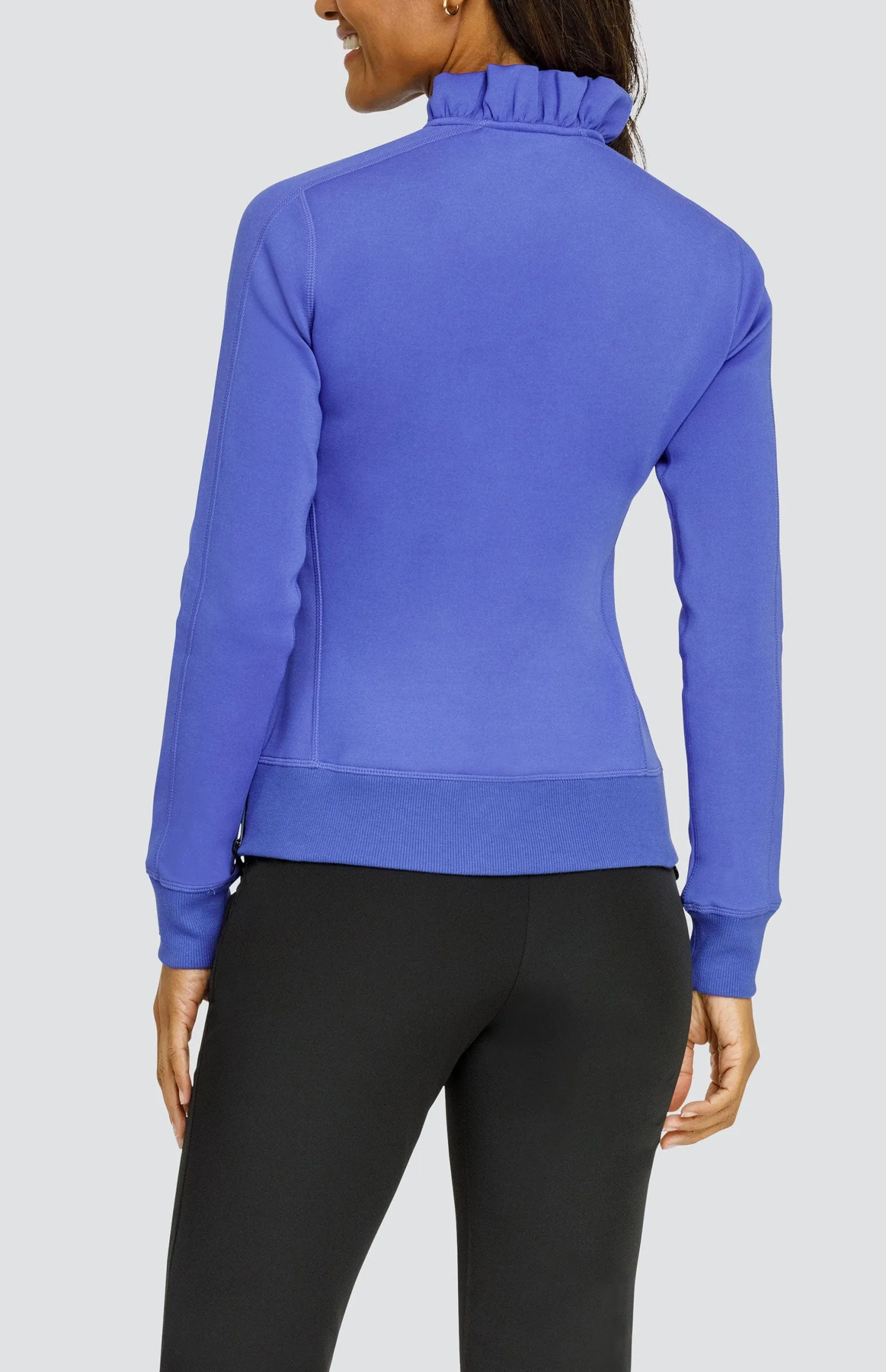 Round neck simplicity Outdoor Trend Look Condoleezza Deep Ocean Pullover