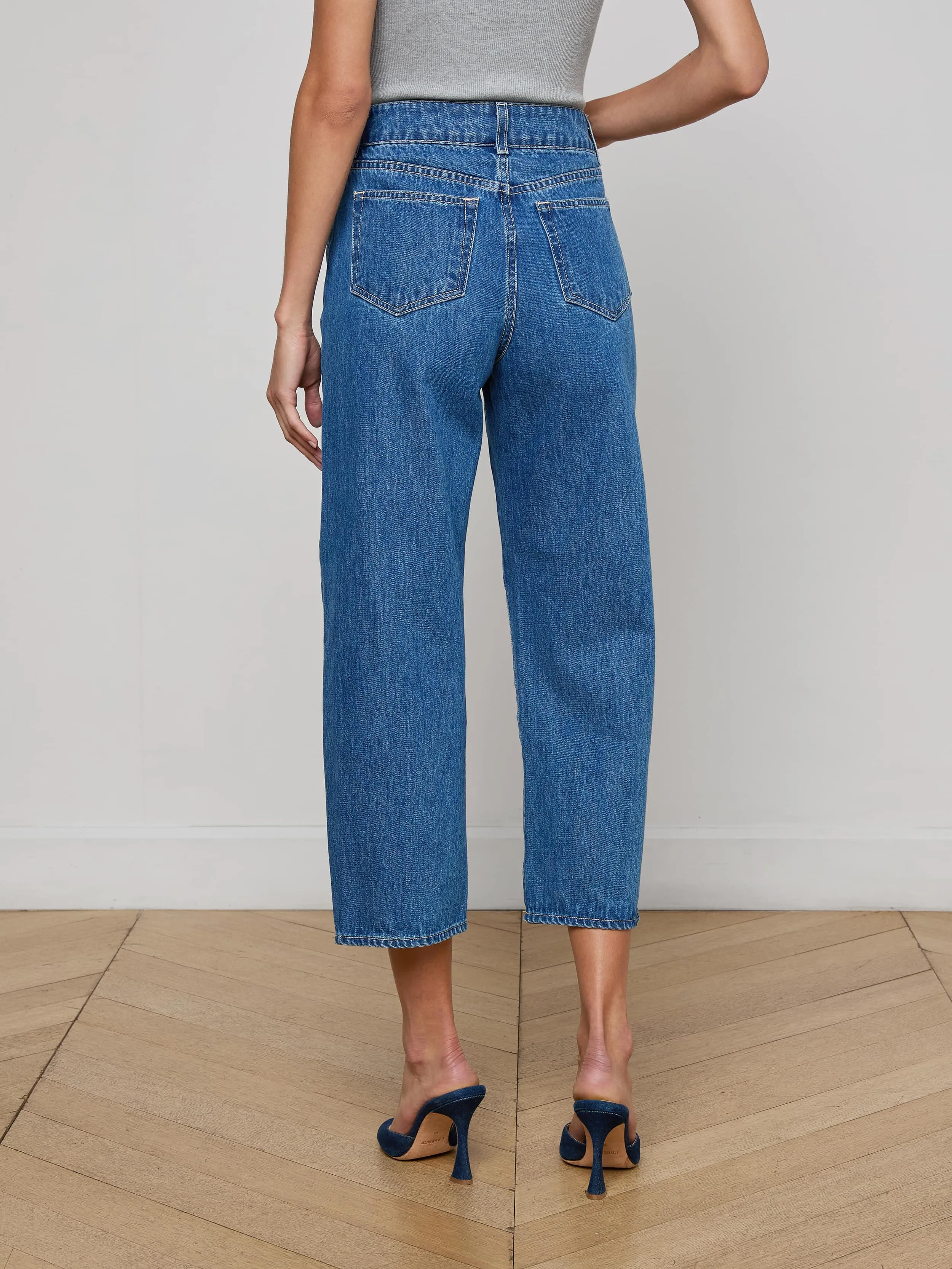 Daily Wear Nature Lover Smart Fit Liora Cropped Jean