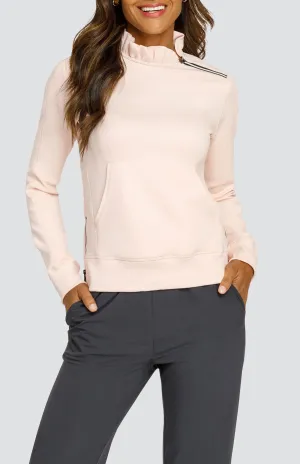 Condoleezza Pale Dogwood Pullover Durable Stitching