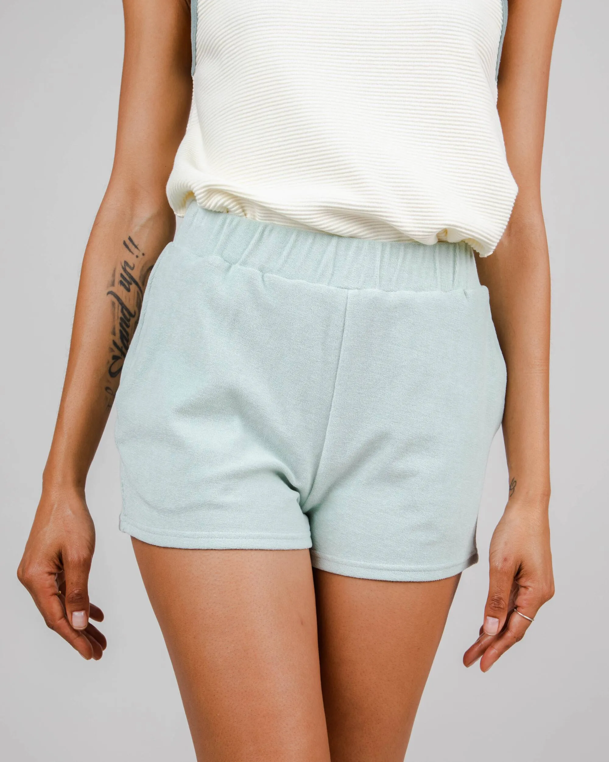 Lace trim Shorts Light Morera