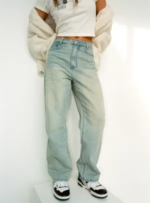 Clear The Air Jeans Light Wash Denim All Around Fit
