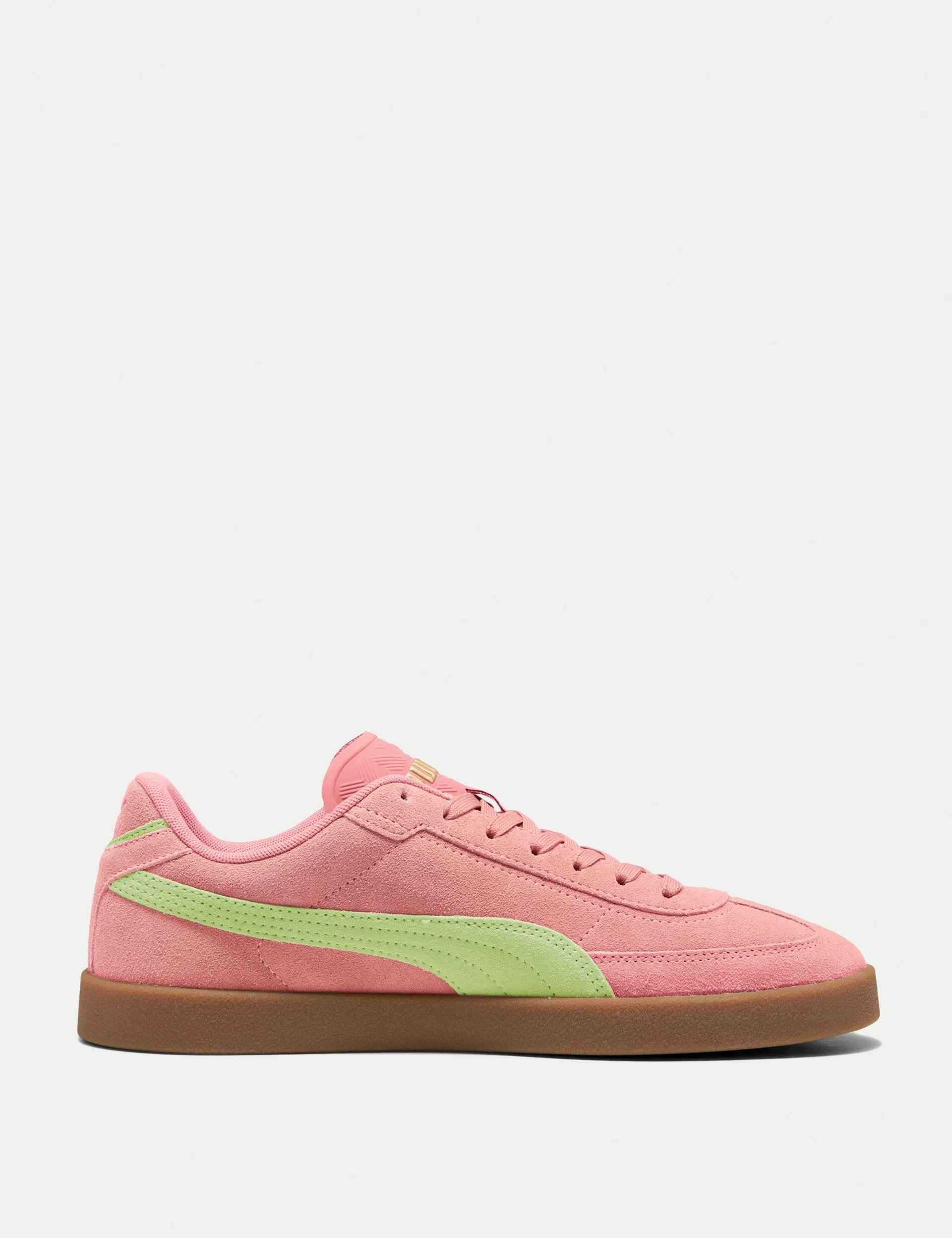 Club II Era Suede Sneakers - Pinkscape/Fizzy Light Textured Grip Pattern Seamless Finish