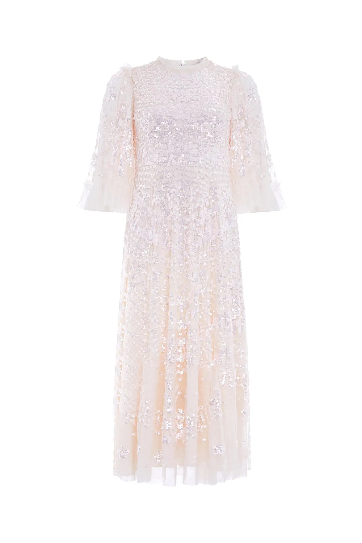 Matte-finish Walk Mood Anais Sequin Ballerina Dress