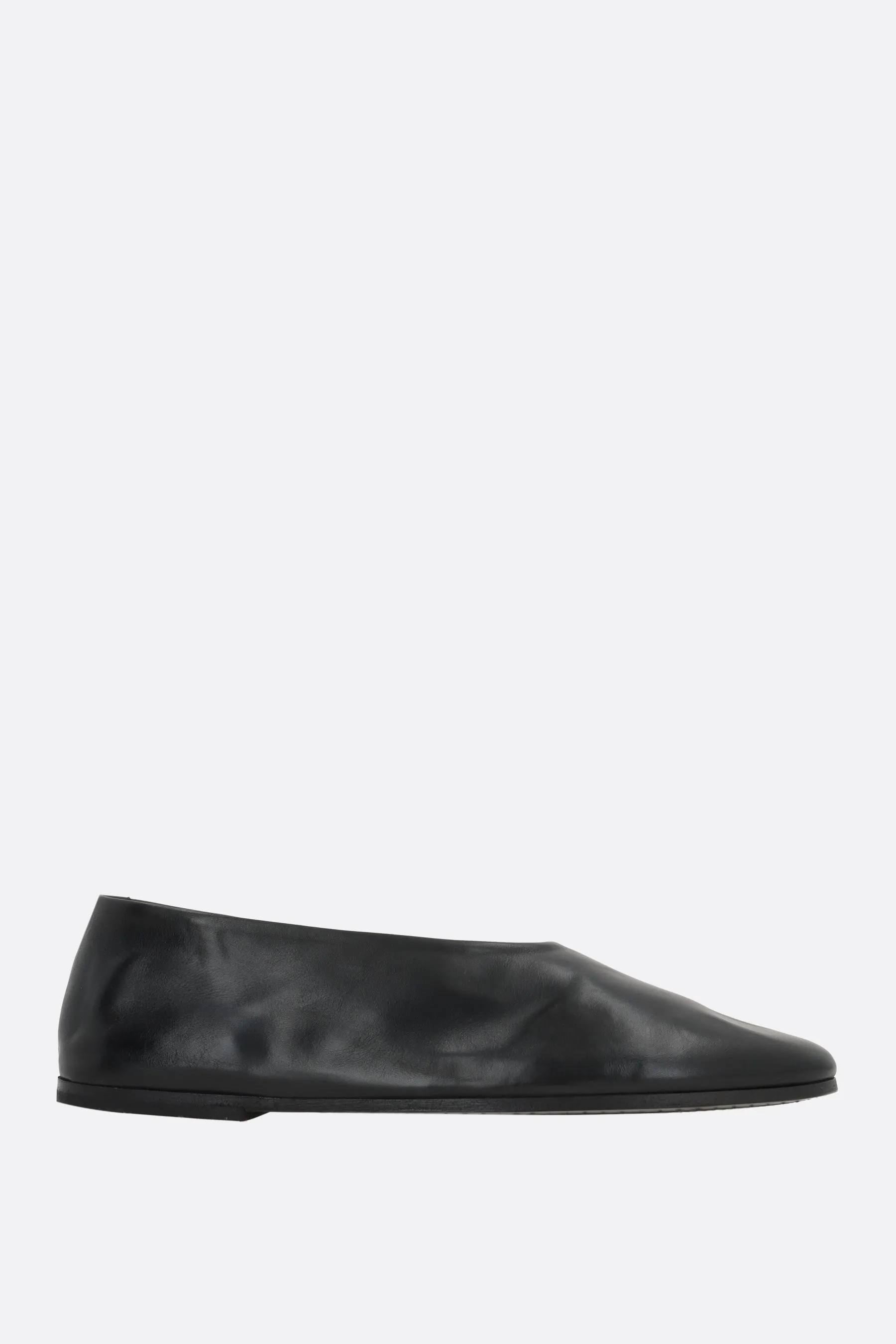Coltellaccio ballet flats in smooth leather Cool Streetwear