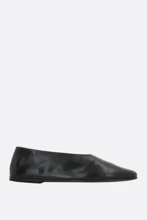 Coltellaccio ballet flats in smooth leather Cool Streetwear
