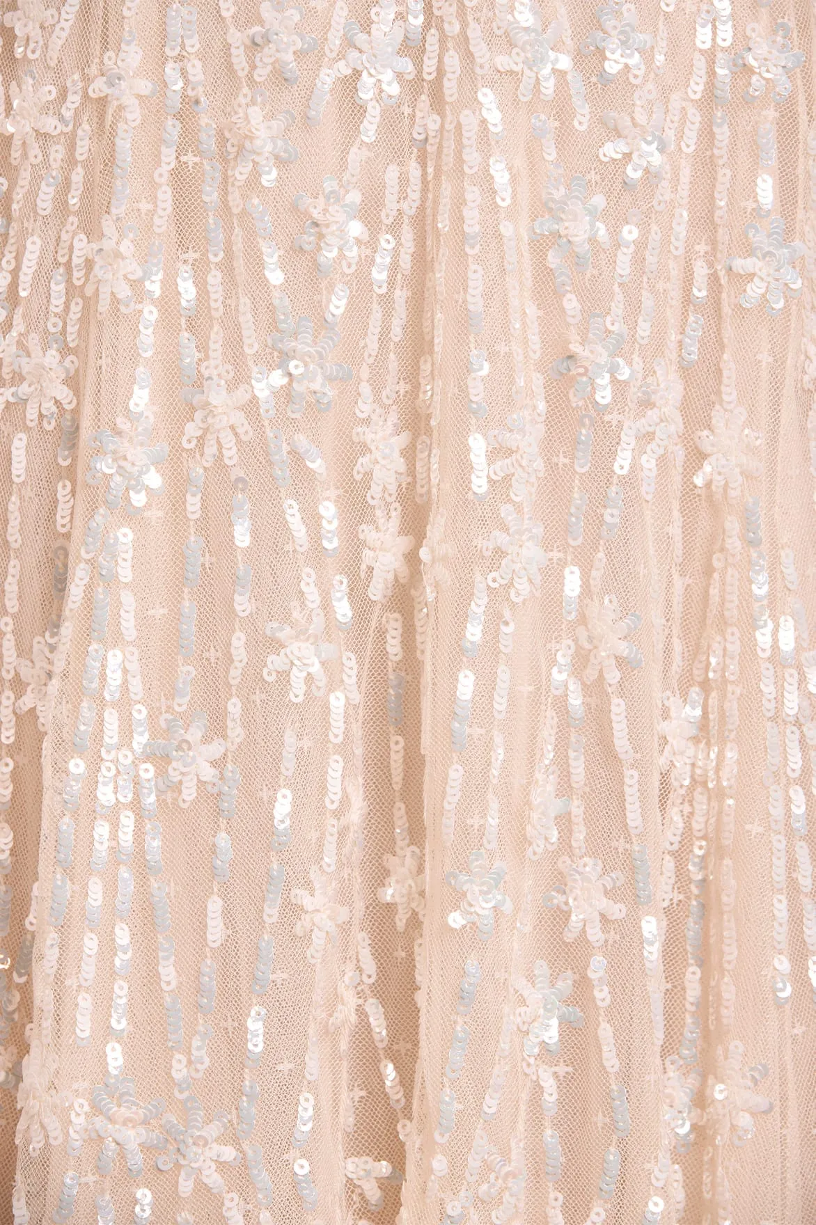 Comet Ankle Gown Boat-Neck