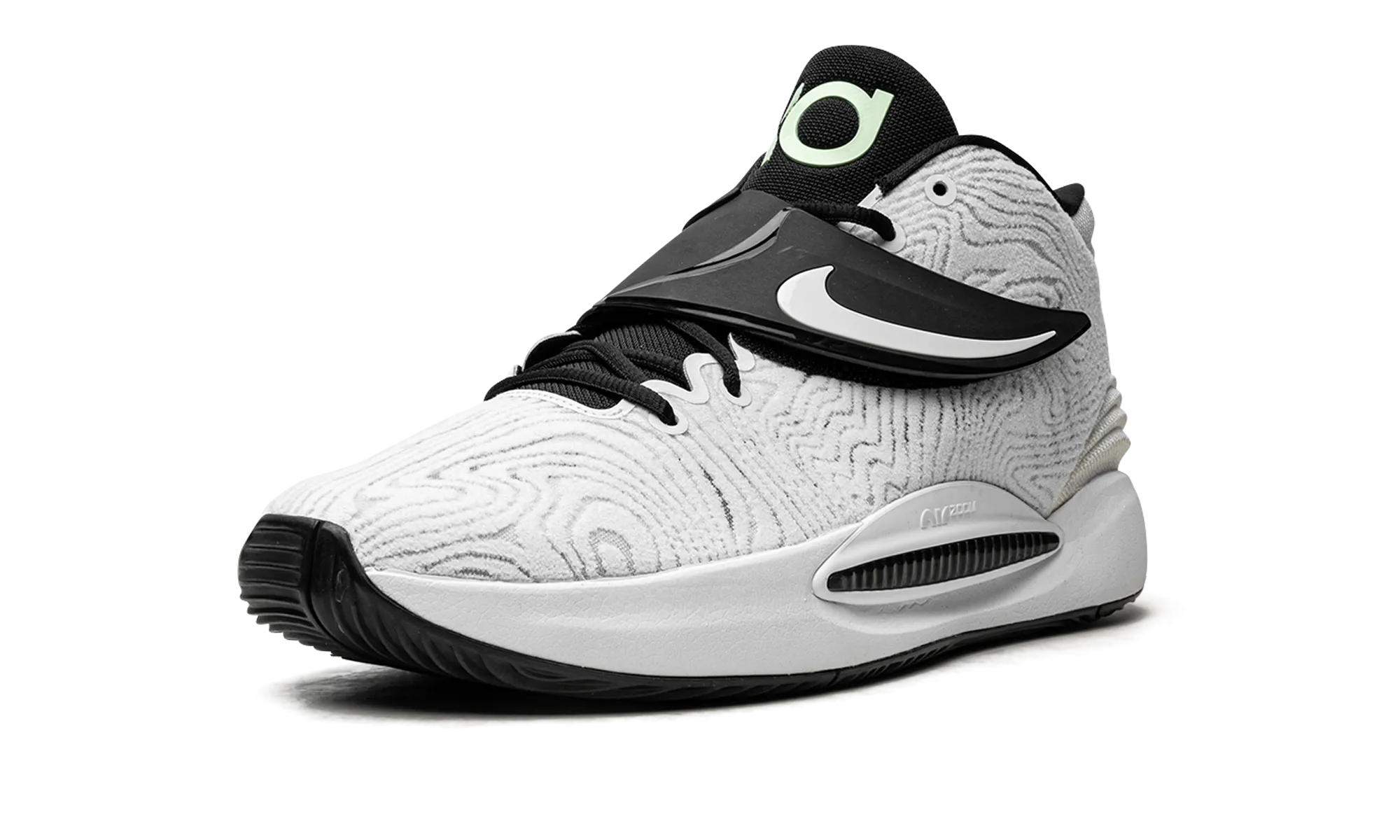 KD 14 TB "White/Black" running shirts