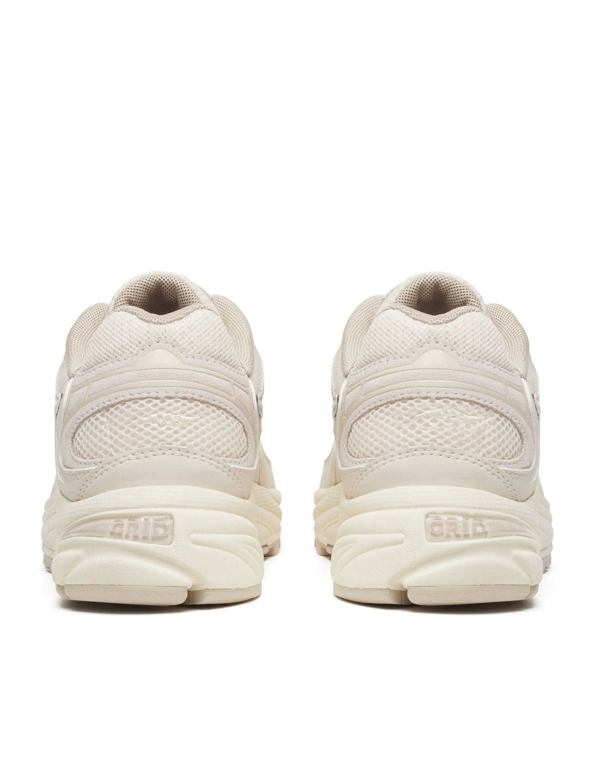 Grid Jazz 9 Suede - Ivory Low Top Narrow heel