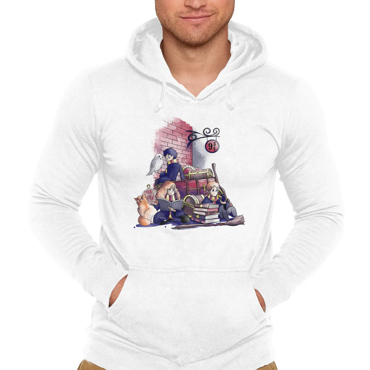 City Cool Hoodie Style Way To School