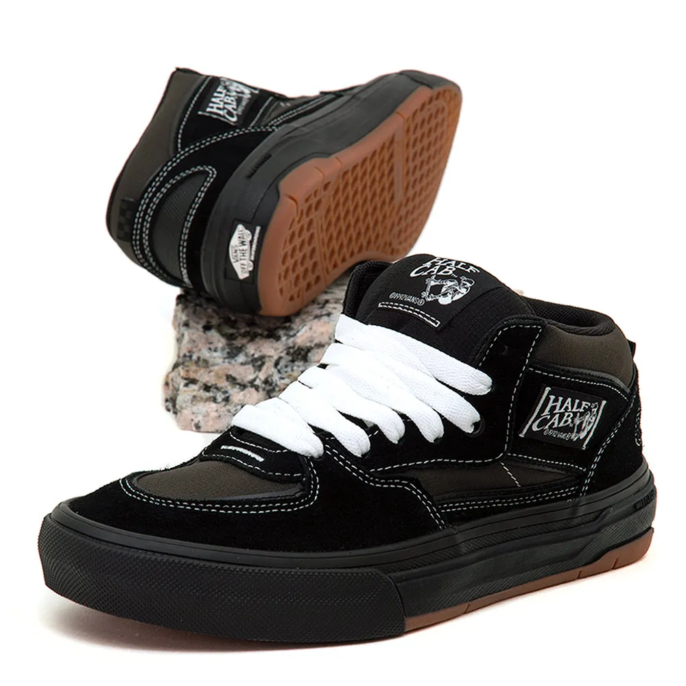 Skate Half Cab Wafflecup (Black / Asphalt) VBU Gold Tone