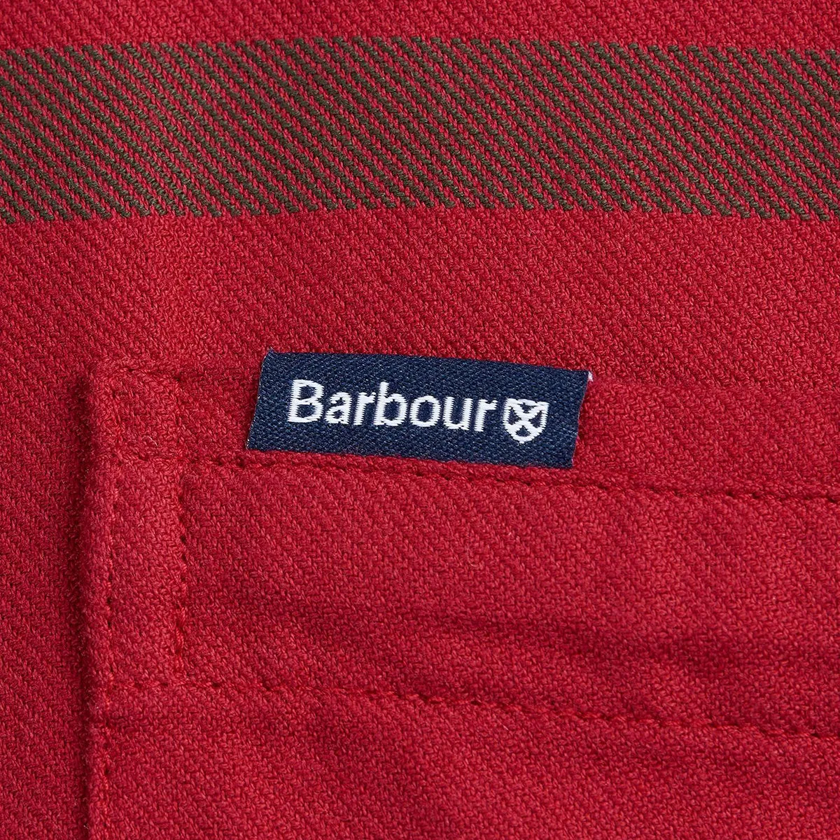 Barbour - Dunoon TF Shirt in Red MoistureWicking Comfy Essentials