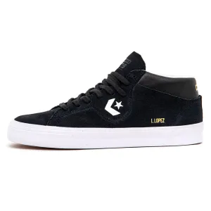 Slip Safe Louie Lopez Pro Mid (Black / Black / White) (S)