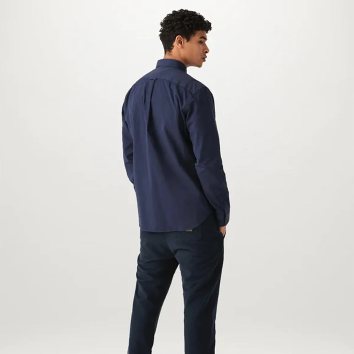 Belstaff - Pitch Shirt in Deep Navy warm weather