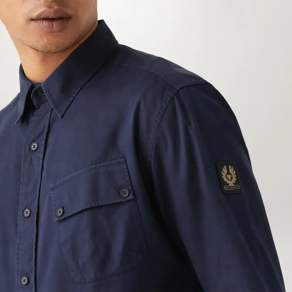 Fresh Trend Belstaff - Pitch Shirt in Deep Navy