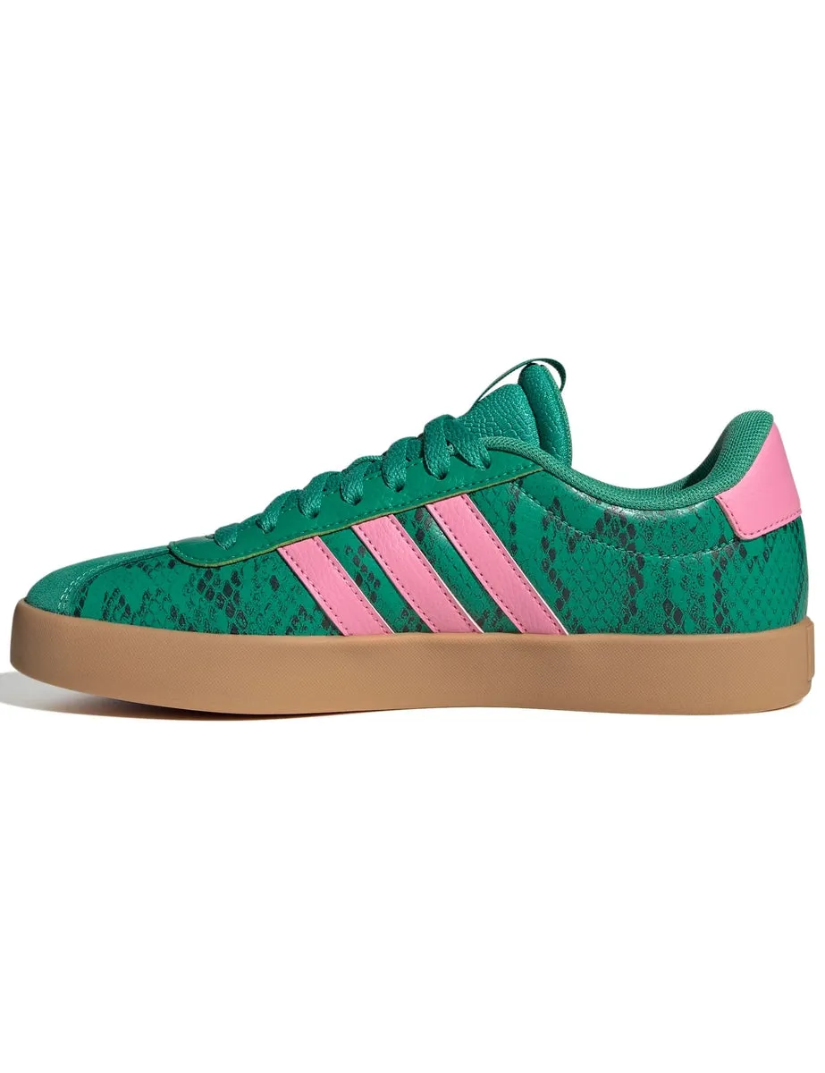 Commute Look VL Court 3.0 Shoes - Court Green/Bliss Pink/Gold Metallic