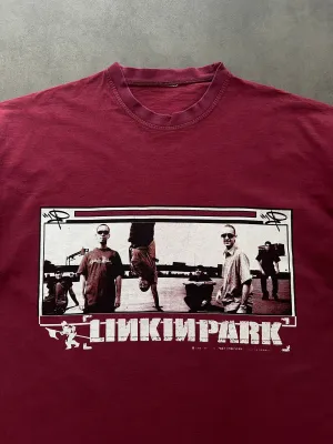 Reinforced Shoulder Simple and Chic 2000s Linkin Park Hybrid Theory tee (L)