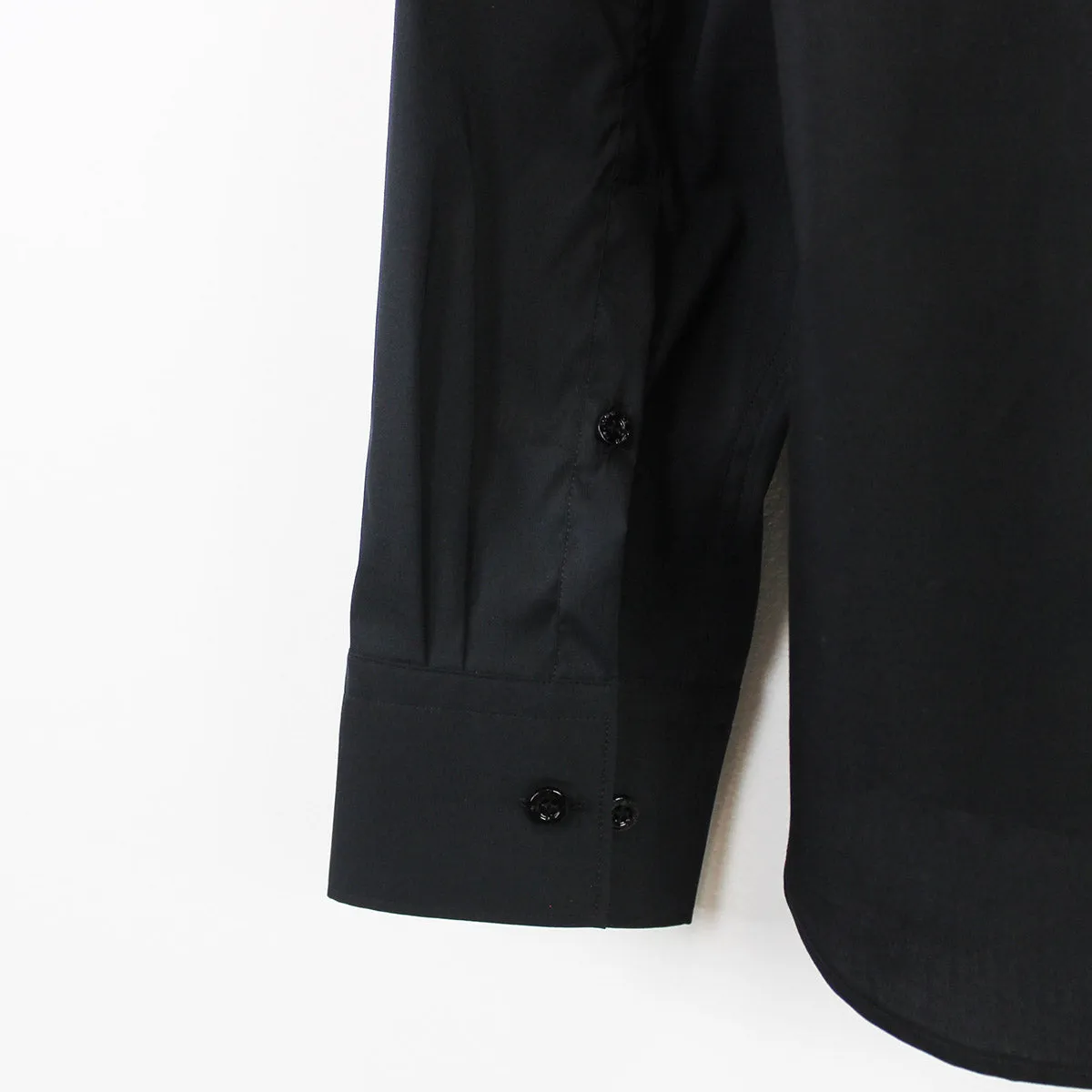 Neil Barrett - Fair-Isle Thunderbolt Shirt in Black AllSeasonWear Performance Layer