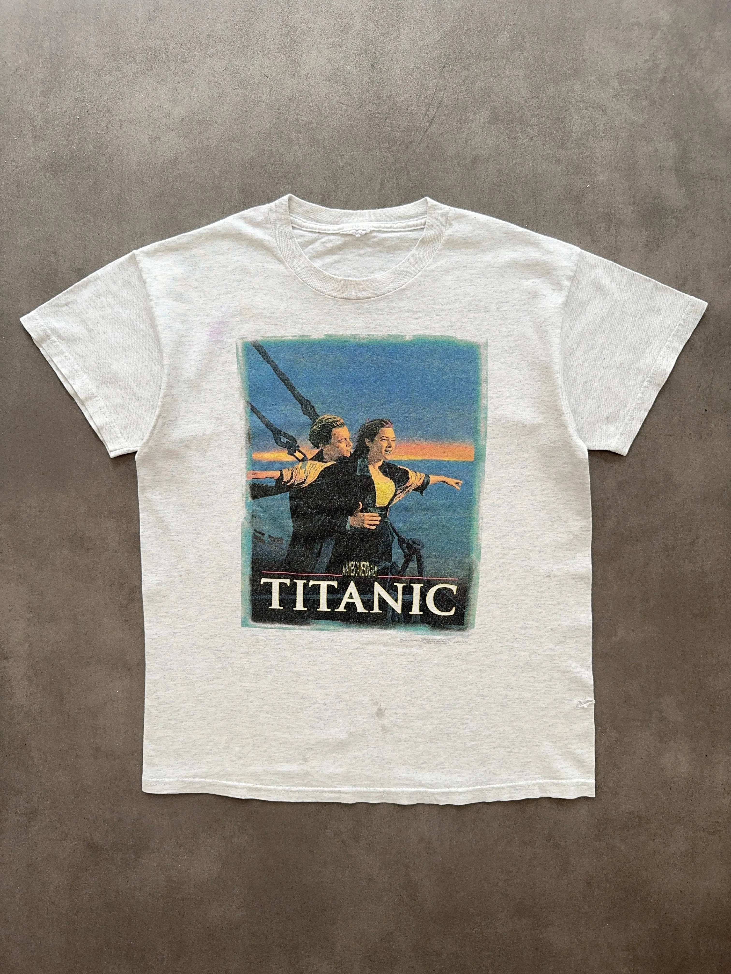 Clean Cut Flex Fit 1990s Titanic tee (S)