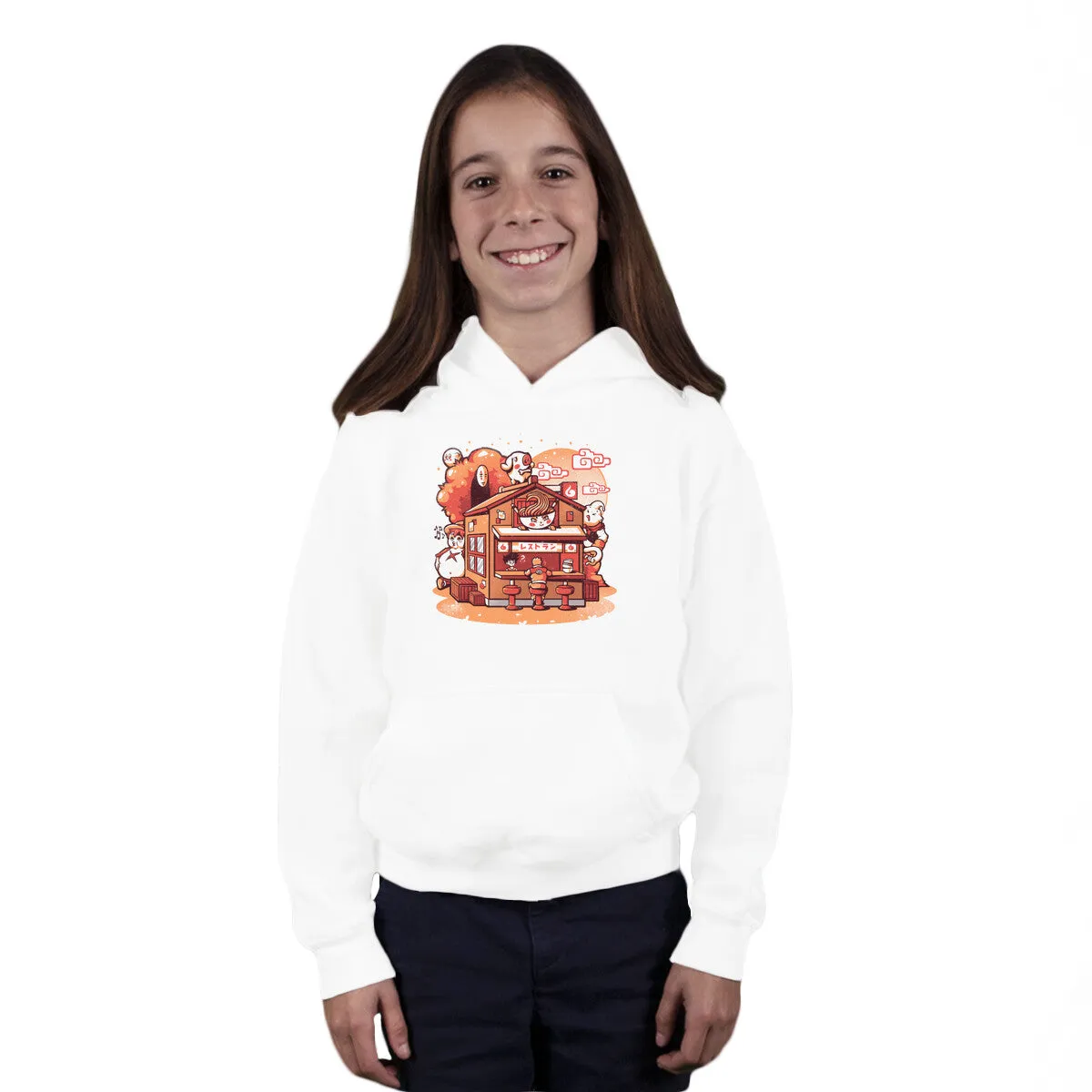 Anime Ramen Shop Brand Name Versatile Hoodie
