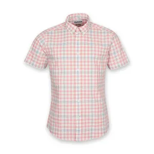 Stretch Knit Street Casual Barbour - Middleton SS Tailored Fit Shirt in Pink