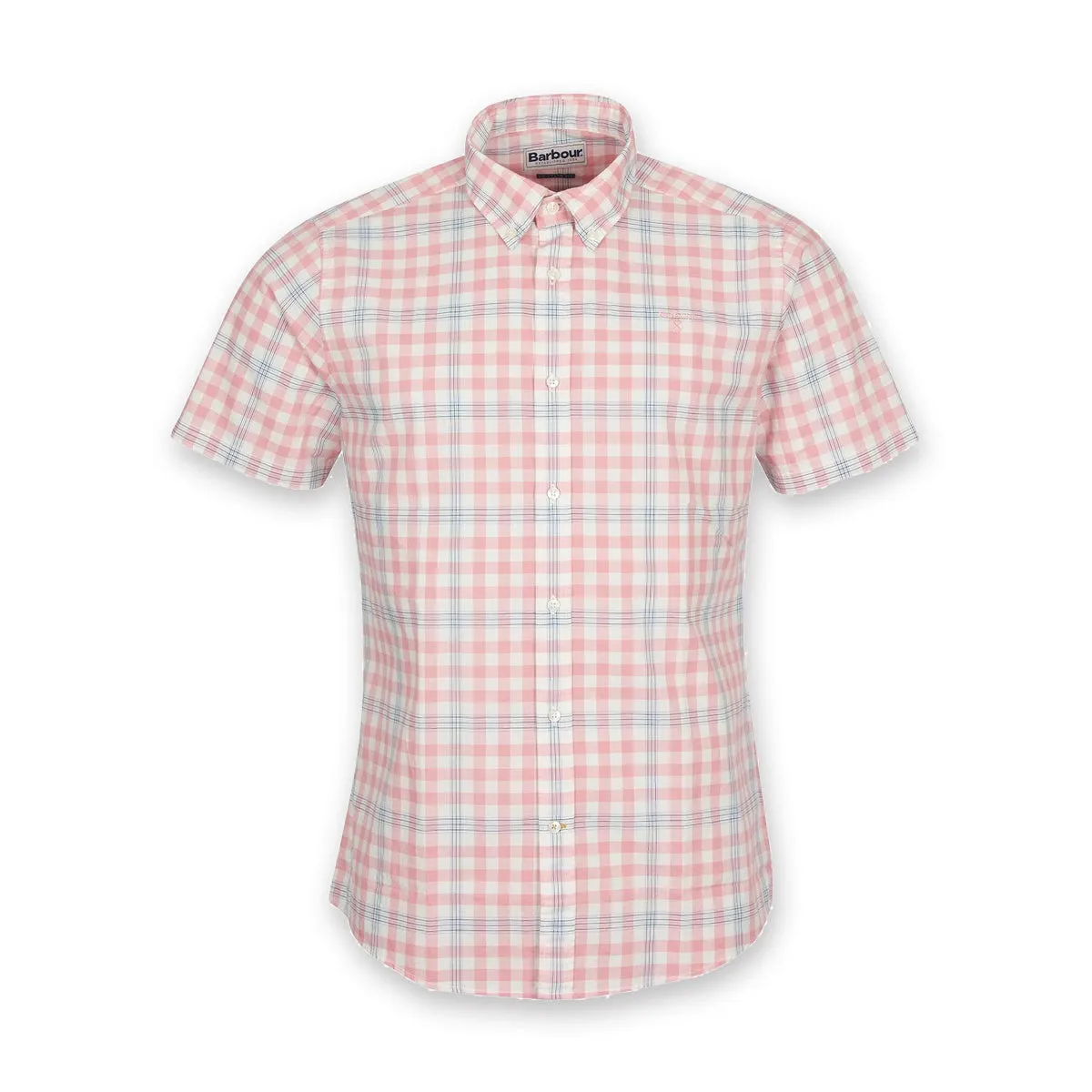 Stretch Knit Street Casual Barbour - Middleton SS Tailored Fit Shirt in Pink