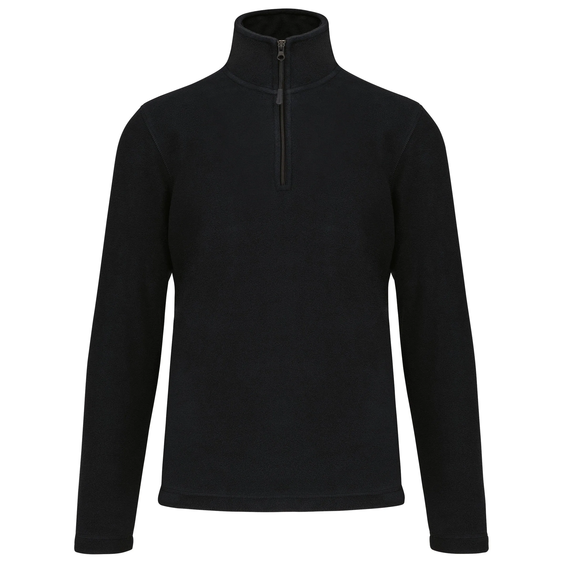 Layer Combo Enzo Quarter Zip Fleece | BLACK