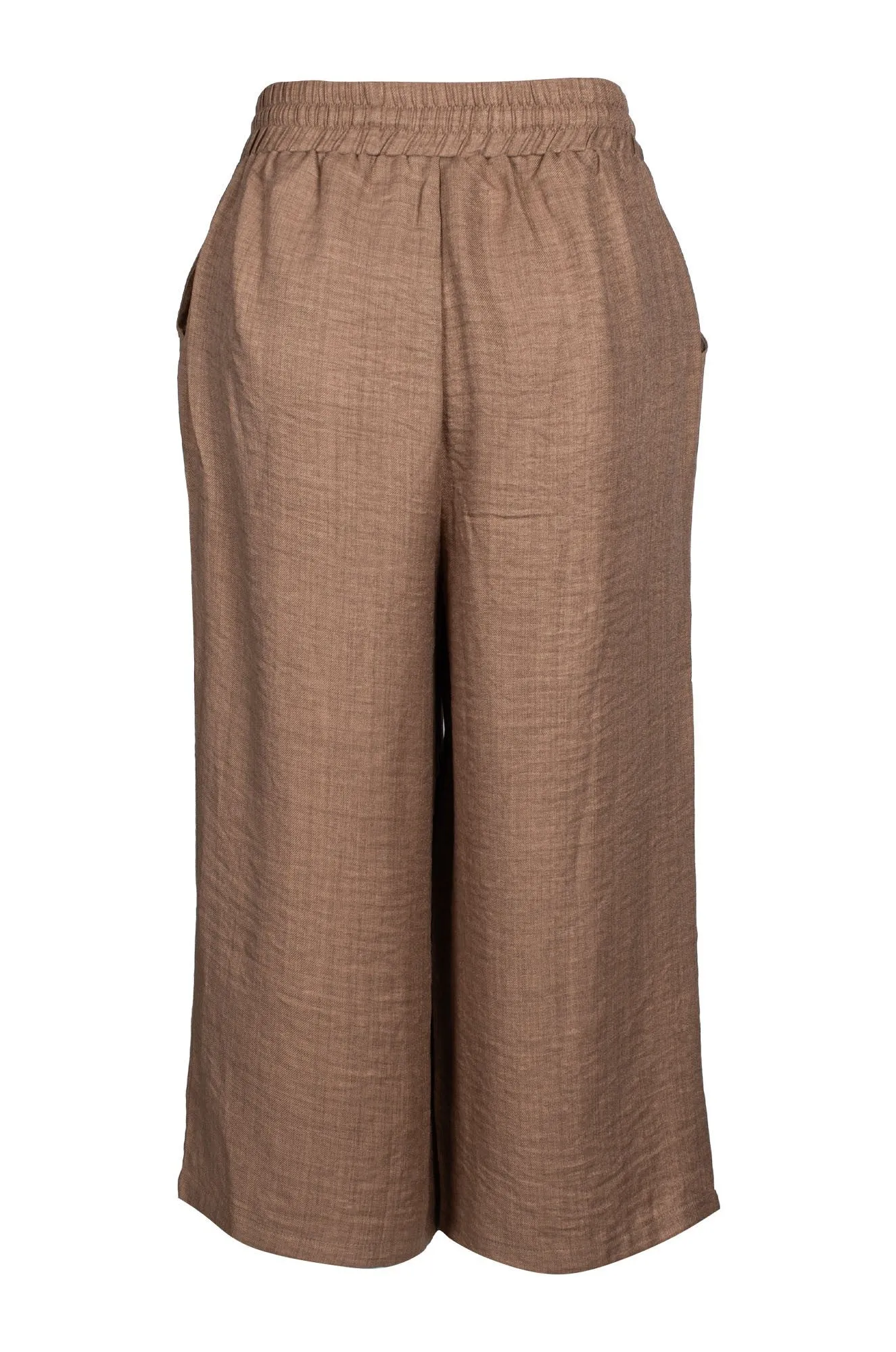 Wide Leg Crop Pant | SAND | 0108C1 Tough Wear