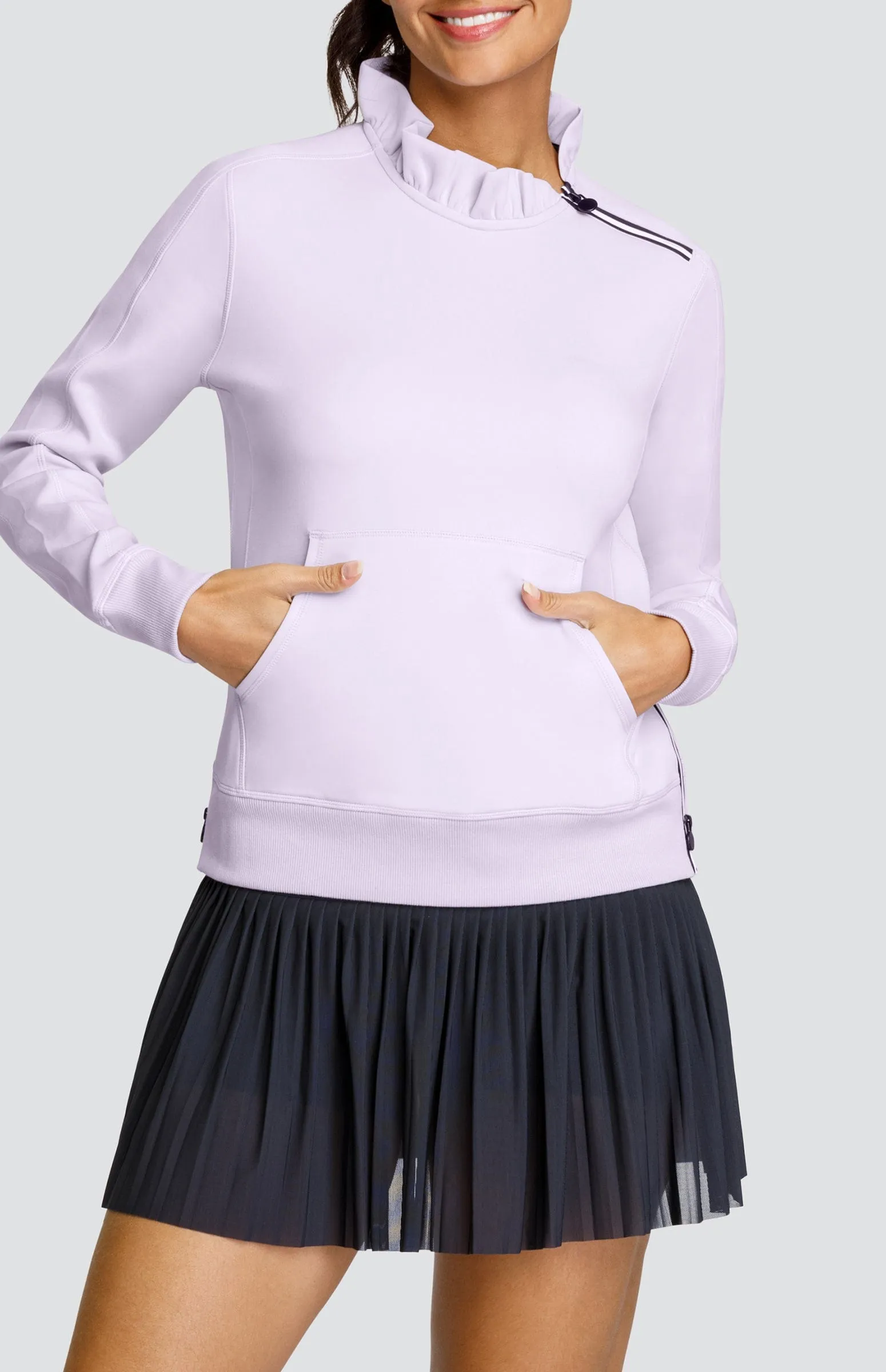 Condoleezza Misty Lilac Pullover Wrinkle-Free