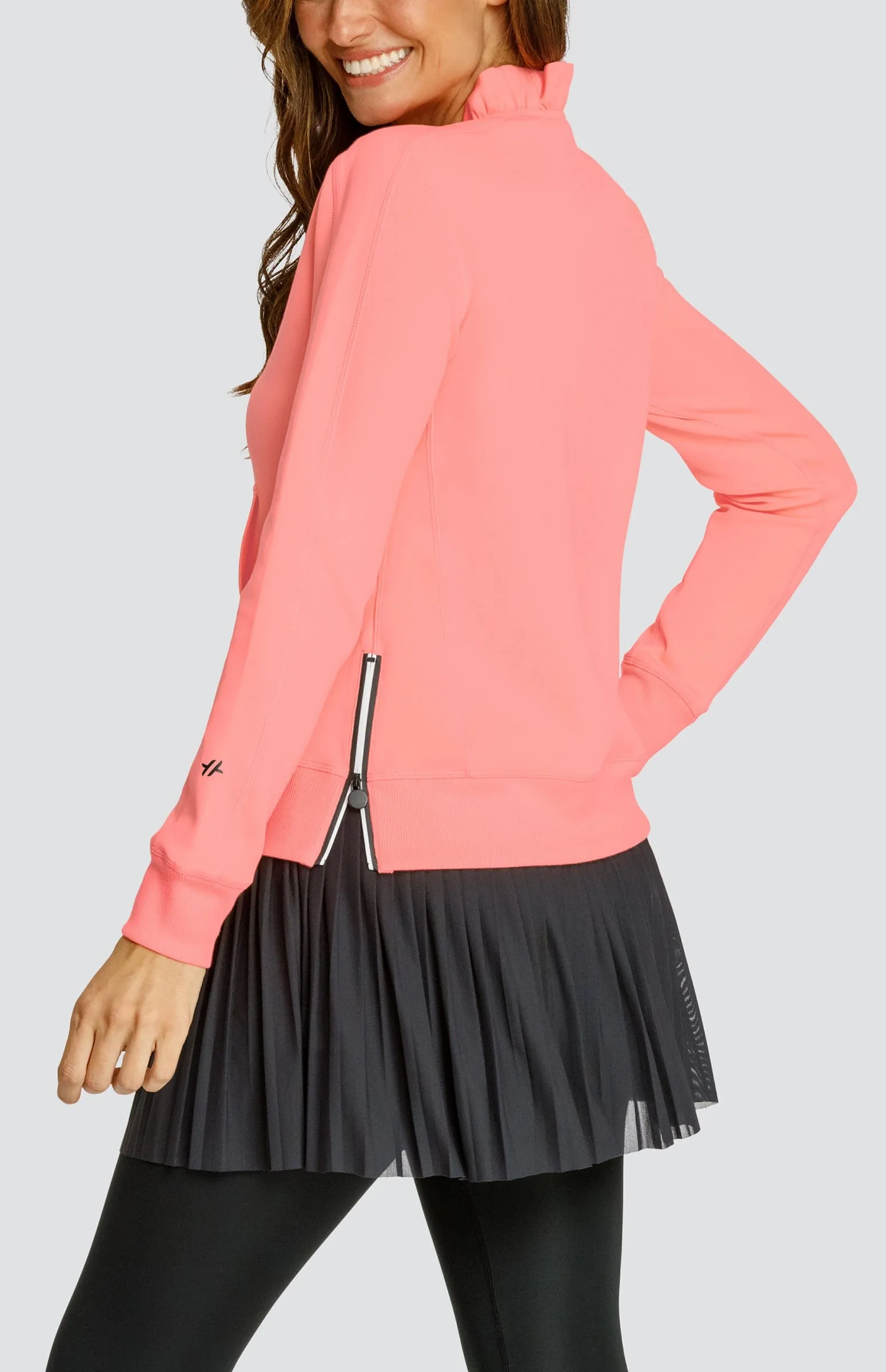 Comfy Fit Holiday Trend Condoleezza Neon Melon Punch Pullover