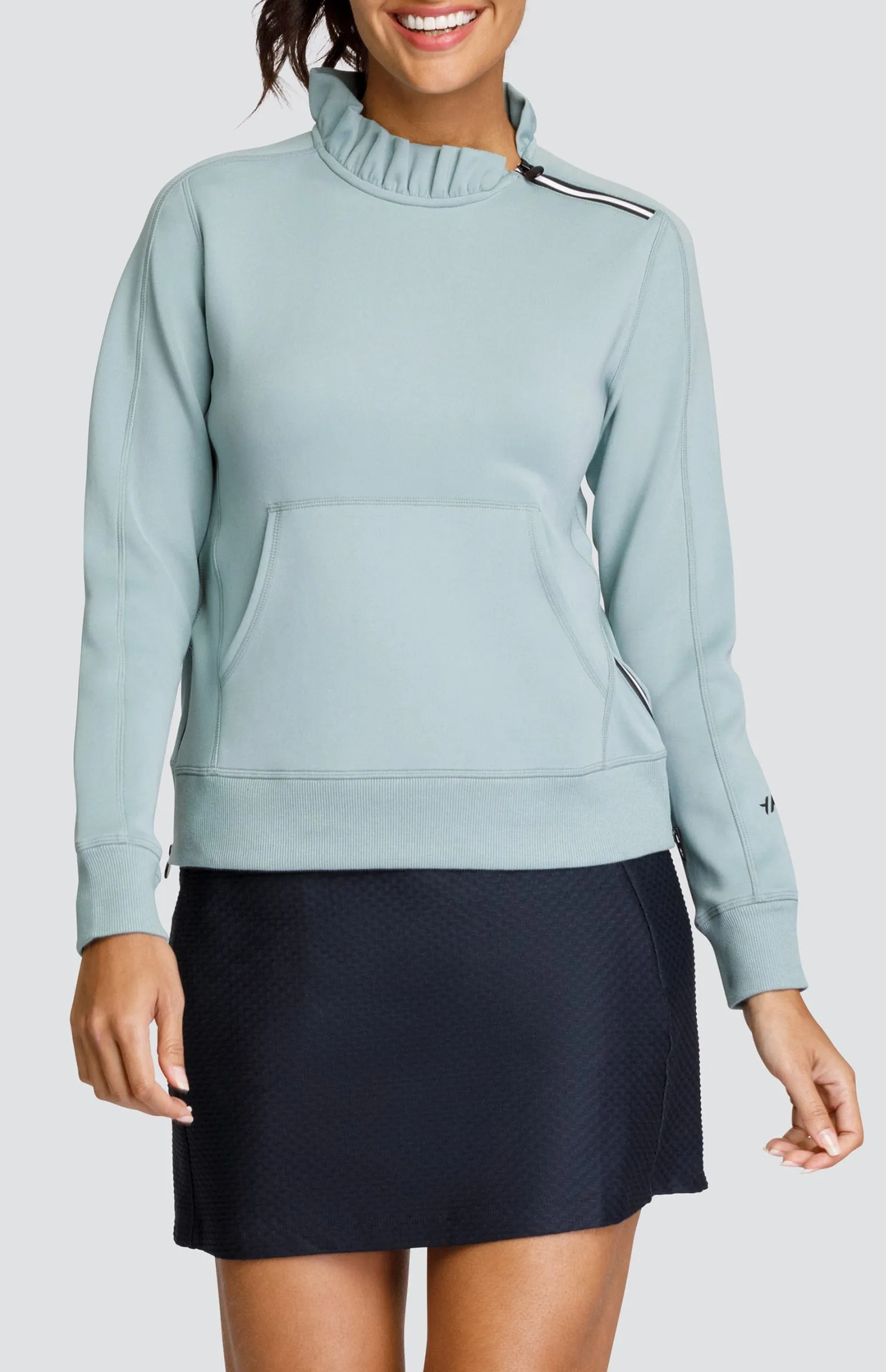 Condoleezza Sage Pullover Cozy Comfort Look
