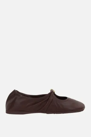 Ease Style Pebble ballerinas in nappa