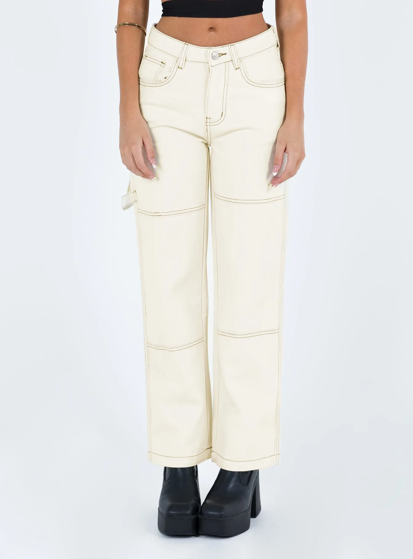 Copeland Jeans White Petite Always Fits Well