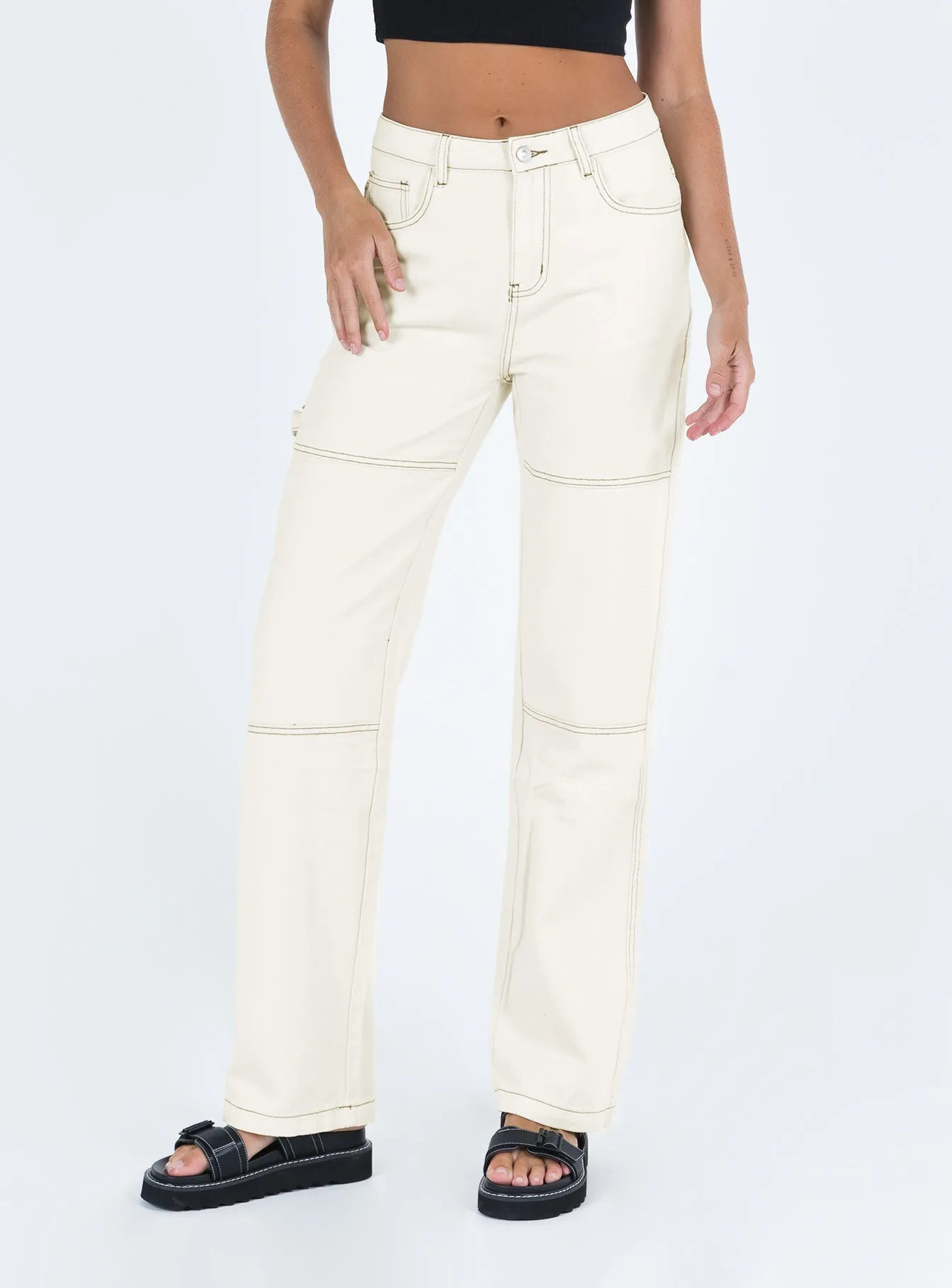 Copeland Jeans White Tall comfortable option Style Combo