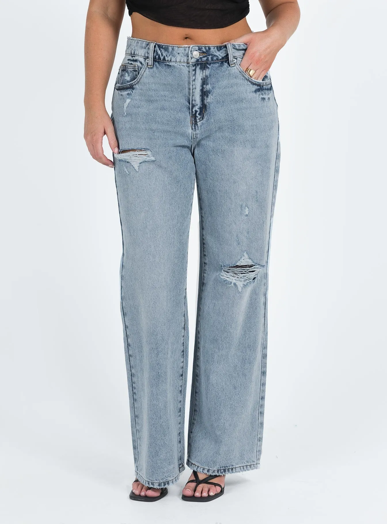 Leisure Ready Corrina Jeans Mid Wash Denim