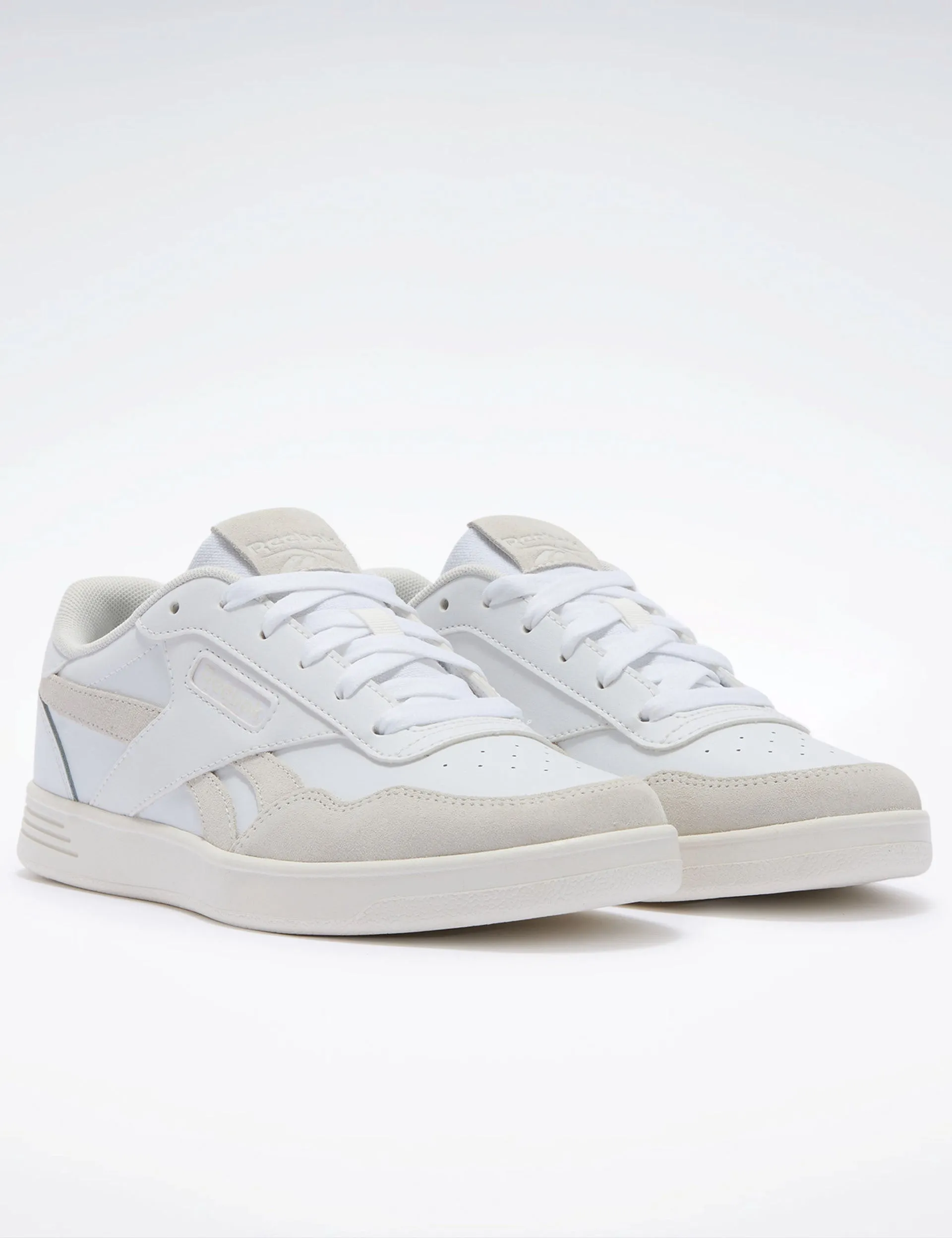 Court Advance Shoes - White/Barely Grey/Chalk Outfit Neutral