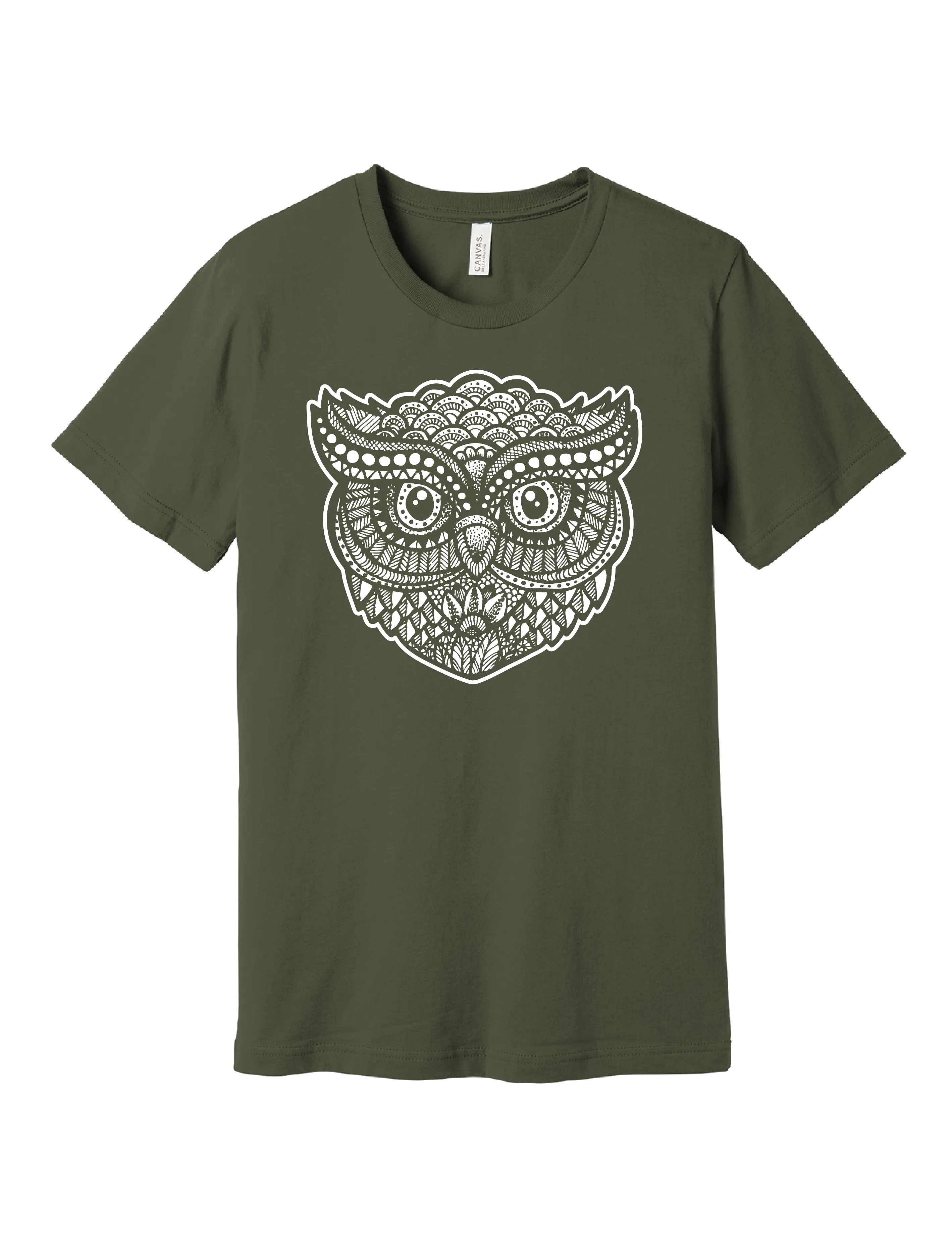 Zentangle Owl ?? Unisex T-Shirt Comfortable All Day Wear