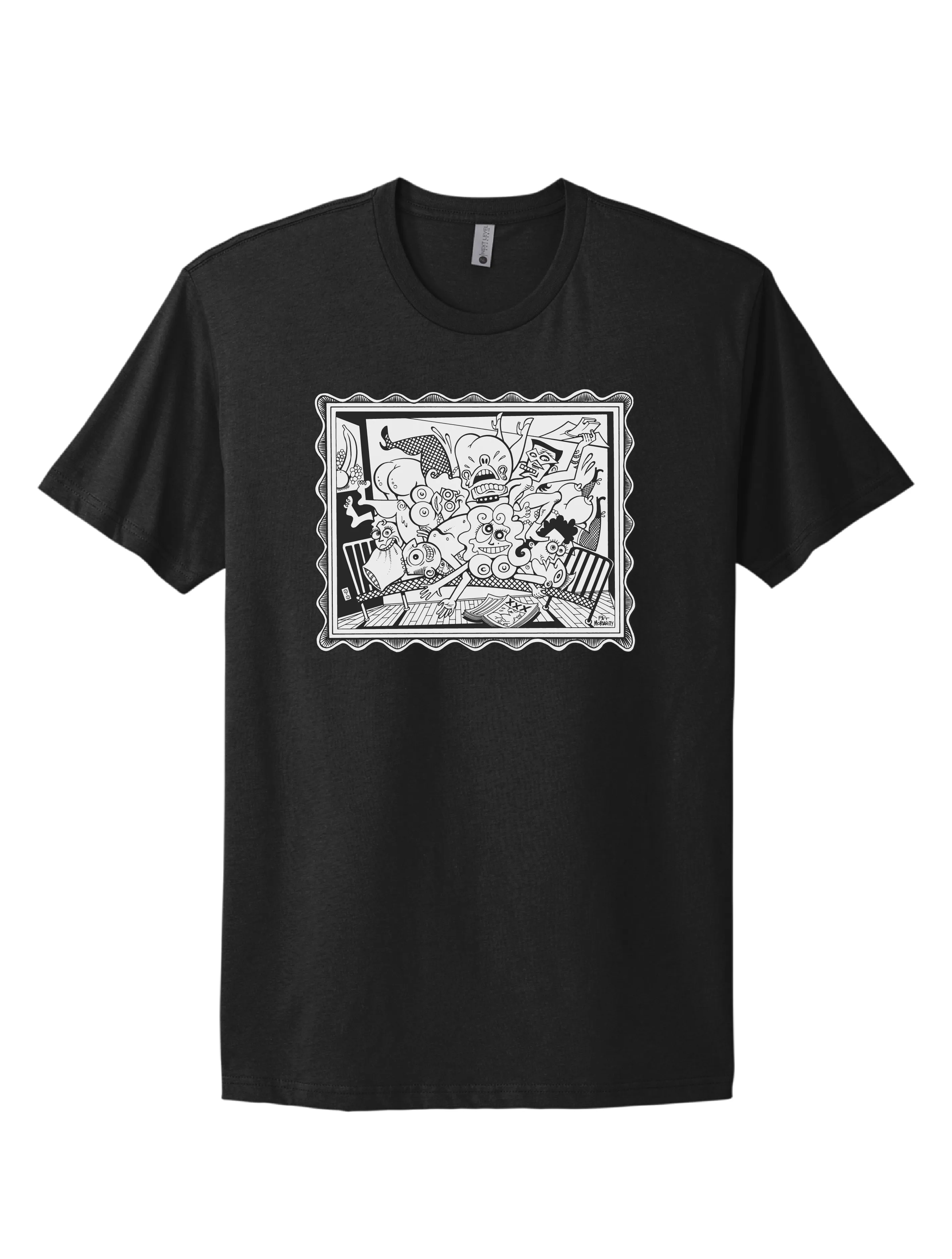 Work efficiency Soft Cotton Feel Cubist Orgy ?? Unisex T-Shirt