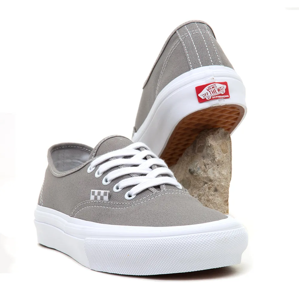 Non Slip Standing Workers mesh construction Skate Authentic (Drizzle Grey) VBU