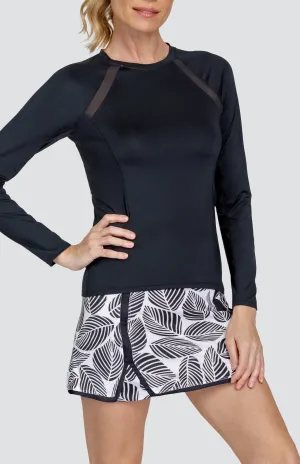 Alda Top - Onyx Black - FINAL SALE Snag Resistant Surface Fashion Comfort