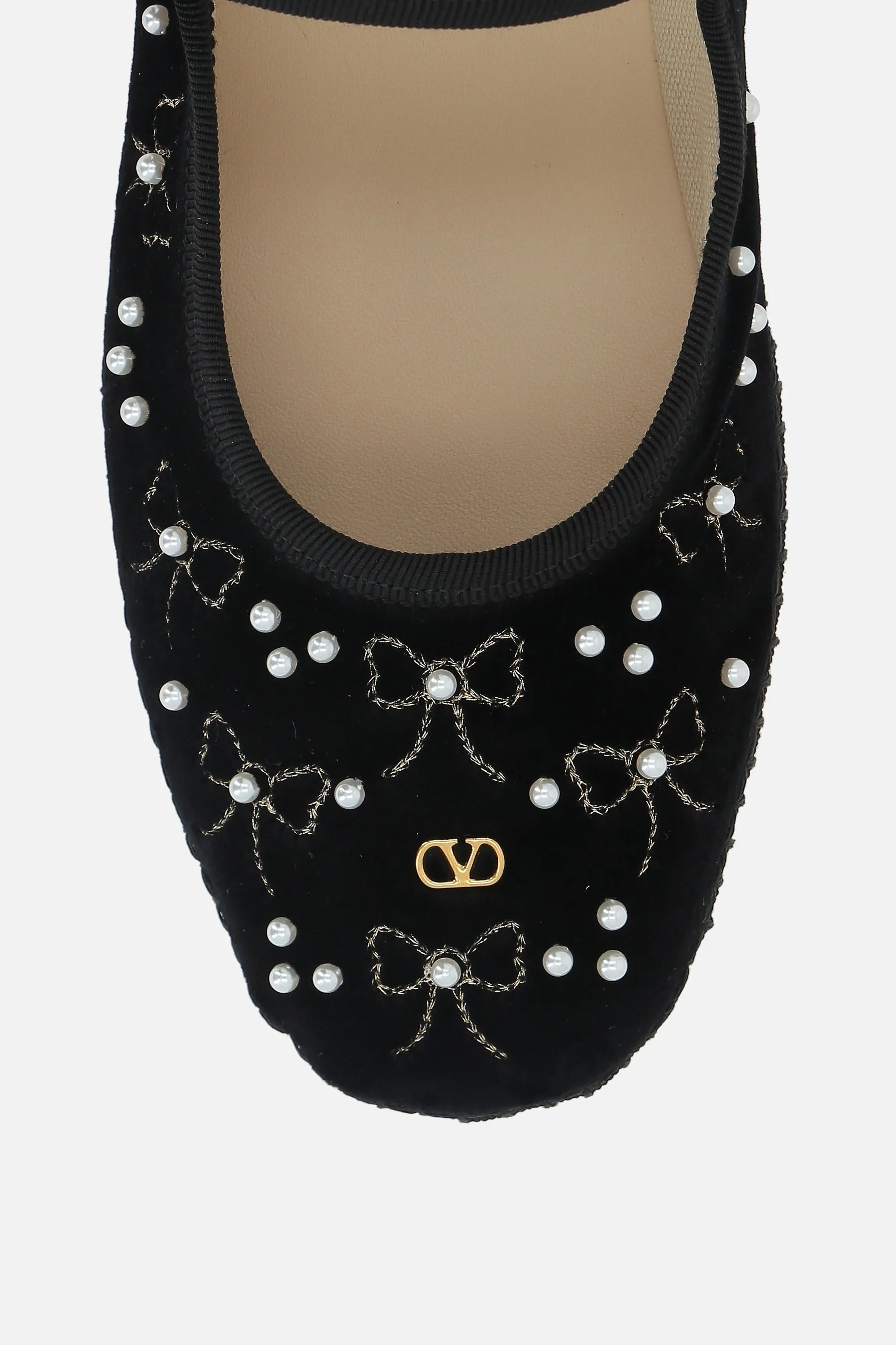 Campus Pace Creek Run Endouce mary-jane ballerinas in velvet