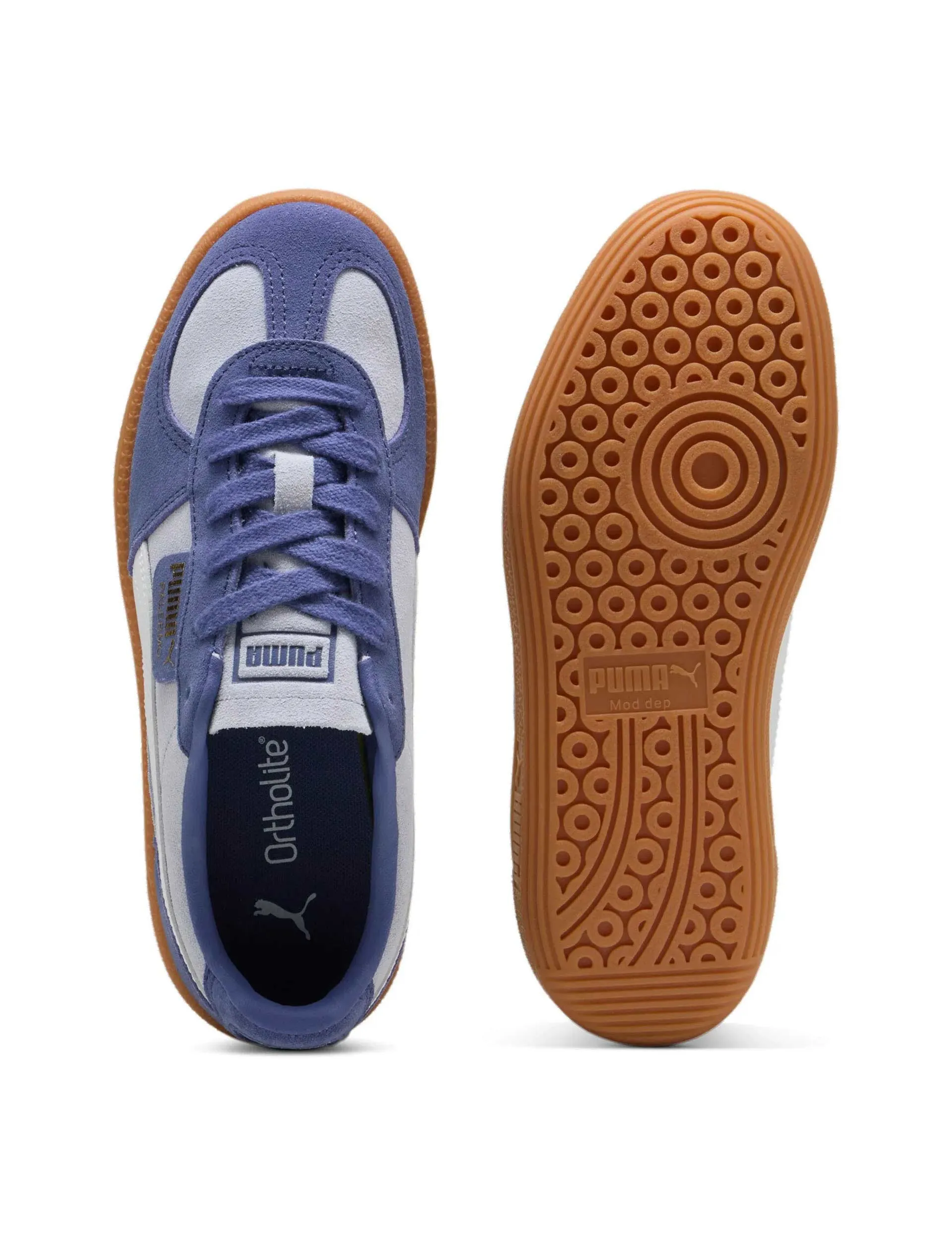 Versatile Upper Palermo Sneakers - Cool Weather/Blue Crystal